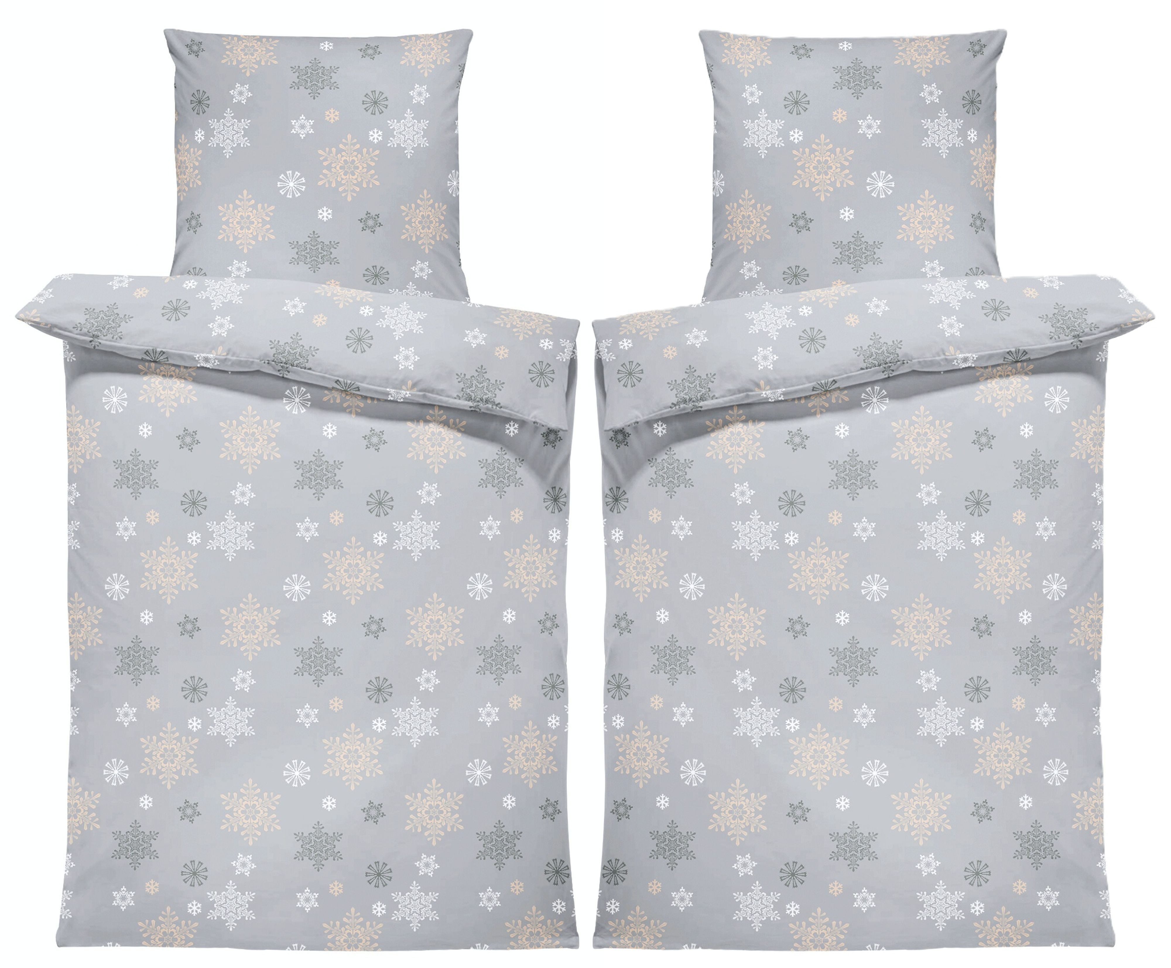 One Home Bettwäsche Winter Pure Frost, günstig online kaufen
