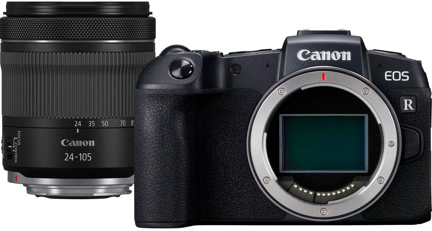 Canon EOS RP Systemkamera (RF 24-105mm F4-7.1 IS STM, 26,2 MP, Bluetooth,  WLAN (WiFi), 7,5 cm (3,0\