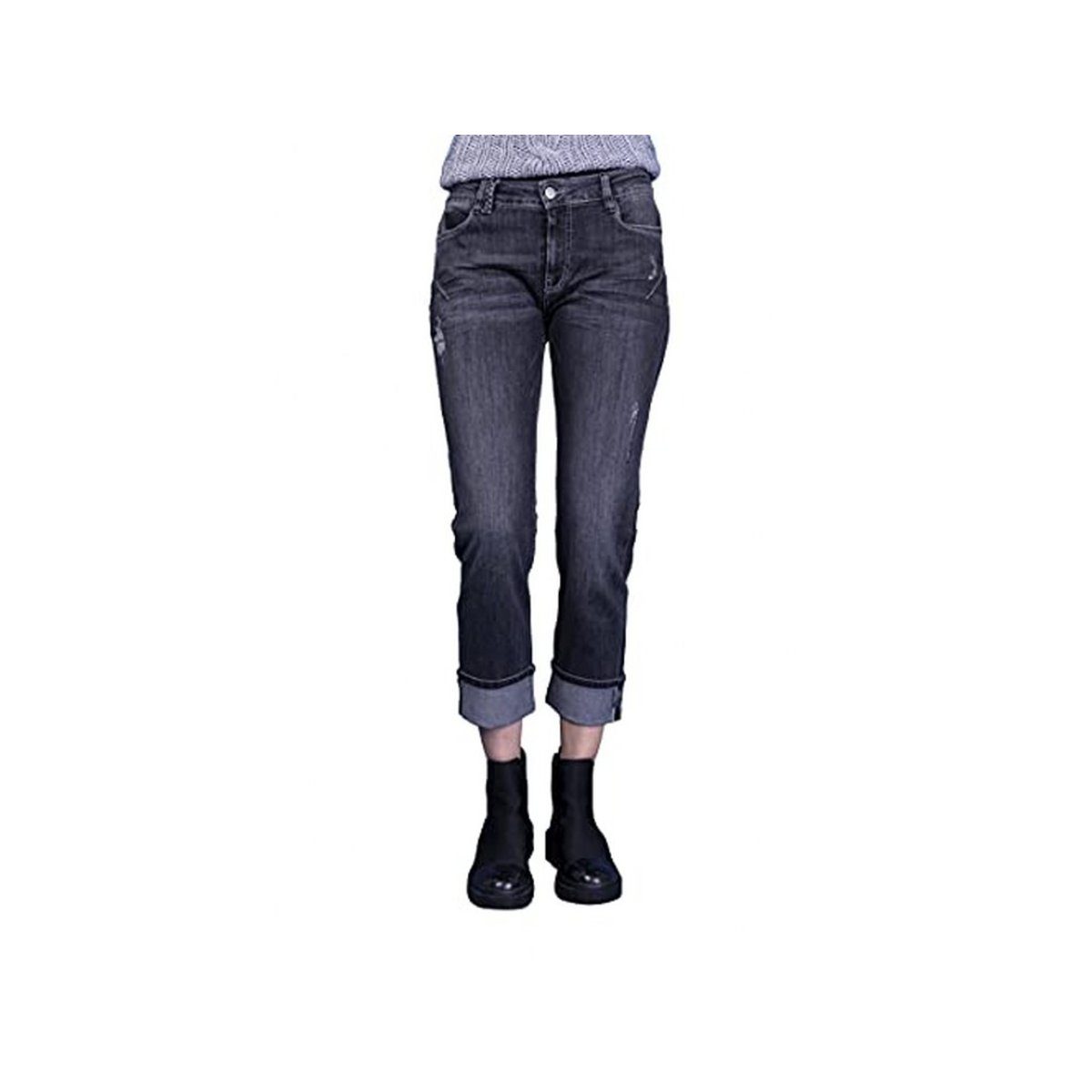 (1-tlg) 5-Pocket-Jeans BLUE FIRE schwarz
