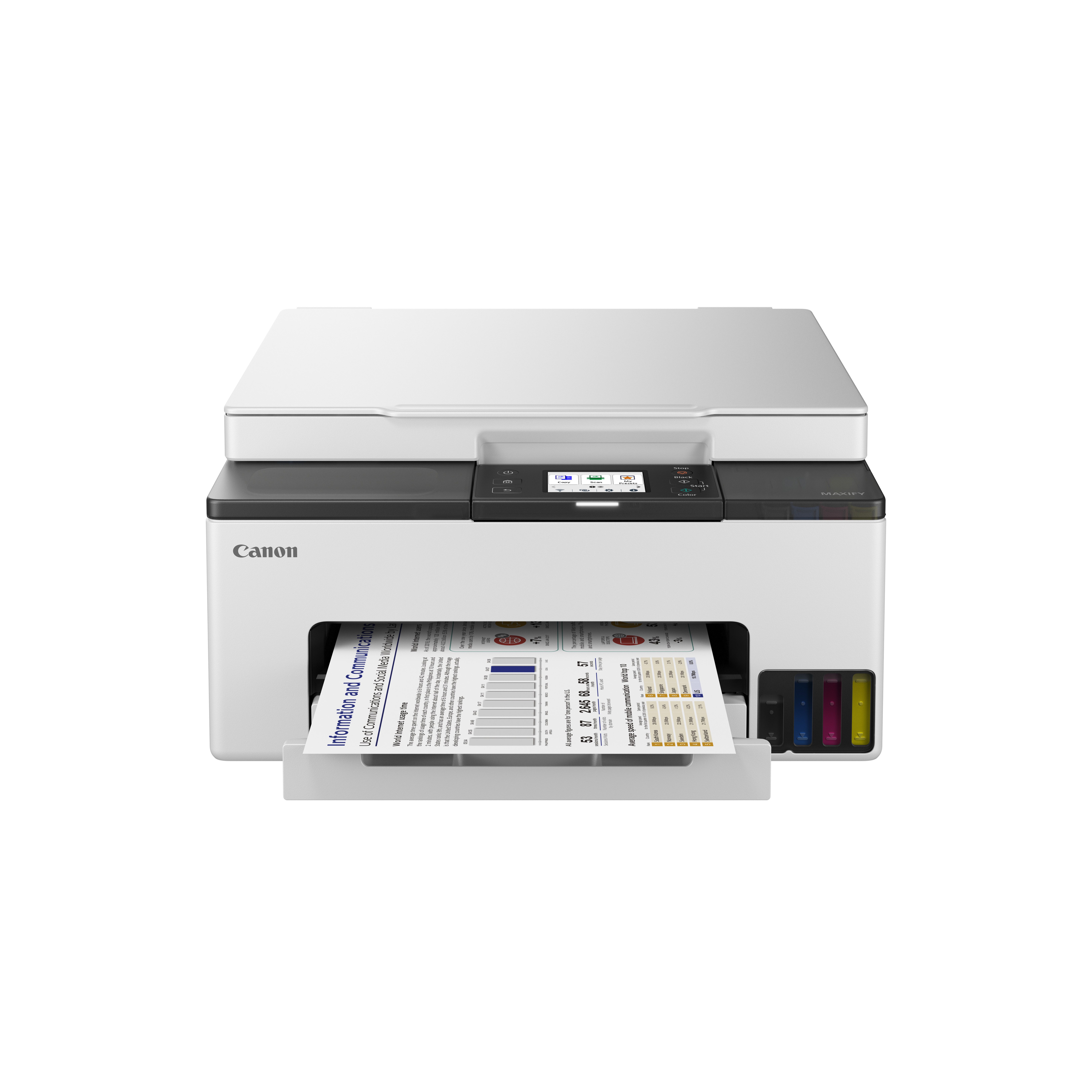 Canon Canon MAXIFY GX1050 Tintenstrahl Multifunktionsdrucker Multifunktionsdrucker, (automatischer Duplexdruck) – Bild 2 von 5