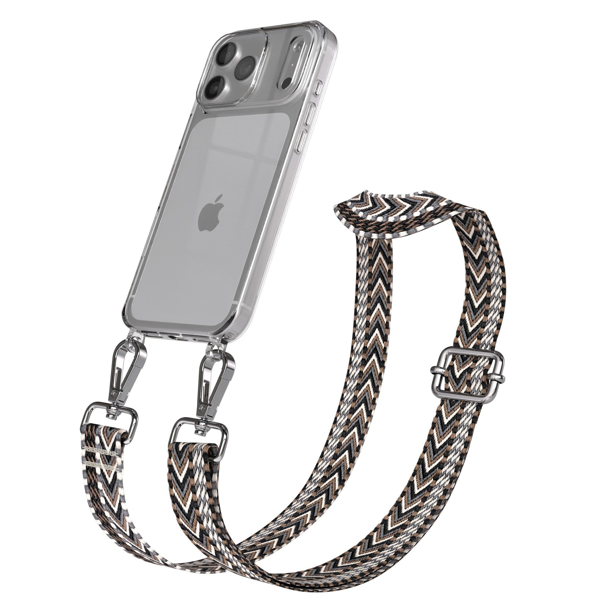 Handykette Silikonhülle mit Kette für Apple iPhone 17 Pro Max