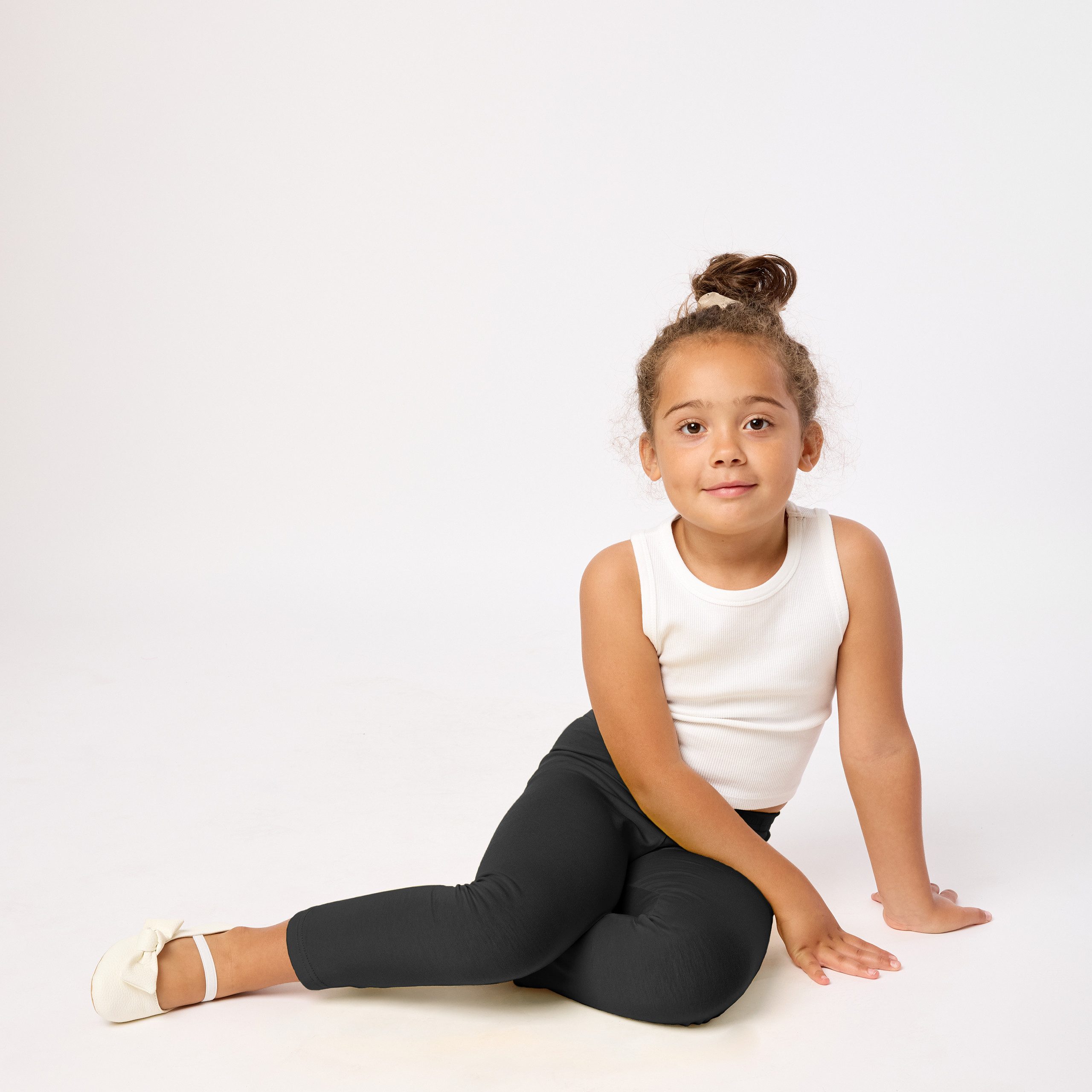 Merry Style Leggings Mädchen 3/4 Capri MS10-131 (1-tlg) elastischer Bund – Bild 5 von 5