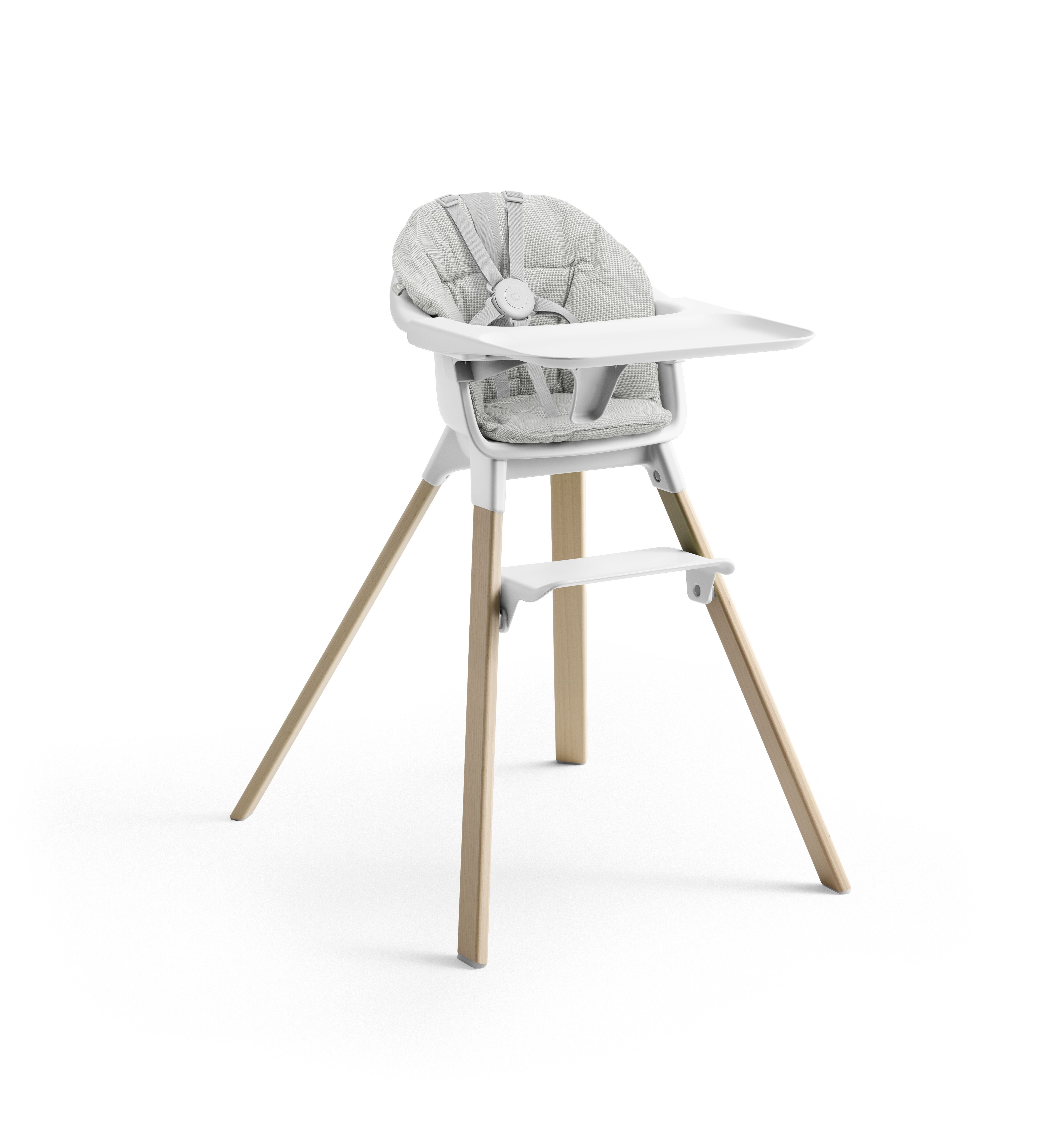 Stokke Hochstuhl Clikk™ Hochstuhl + Kissen White