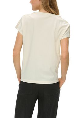 s.Oliver T-Shirt mit Häkelspitzen-Einsatz