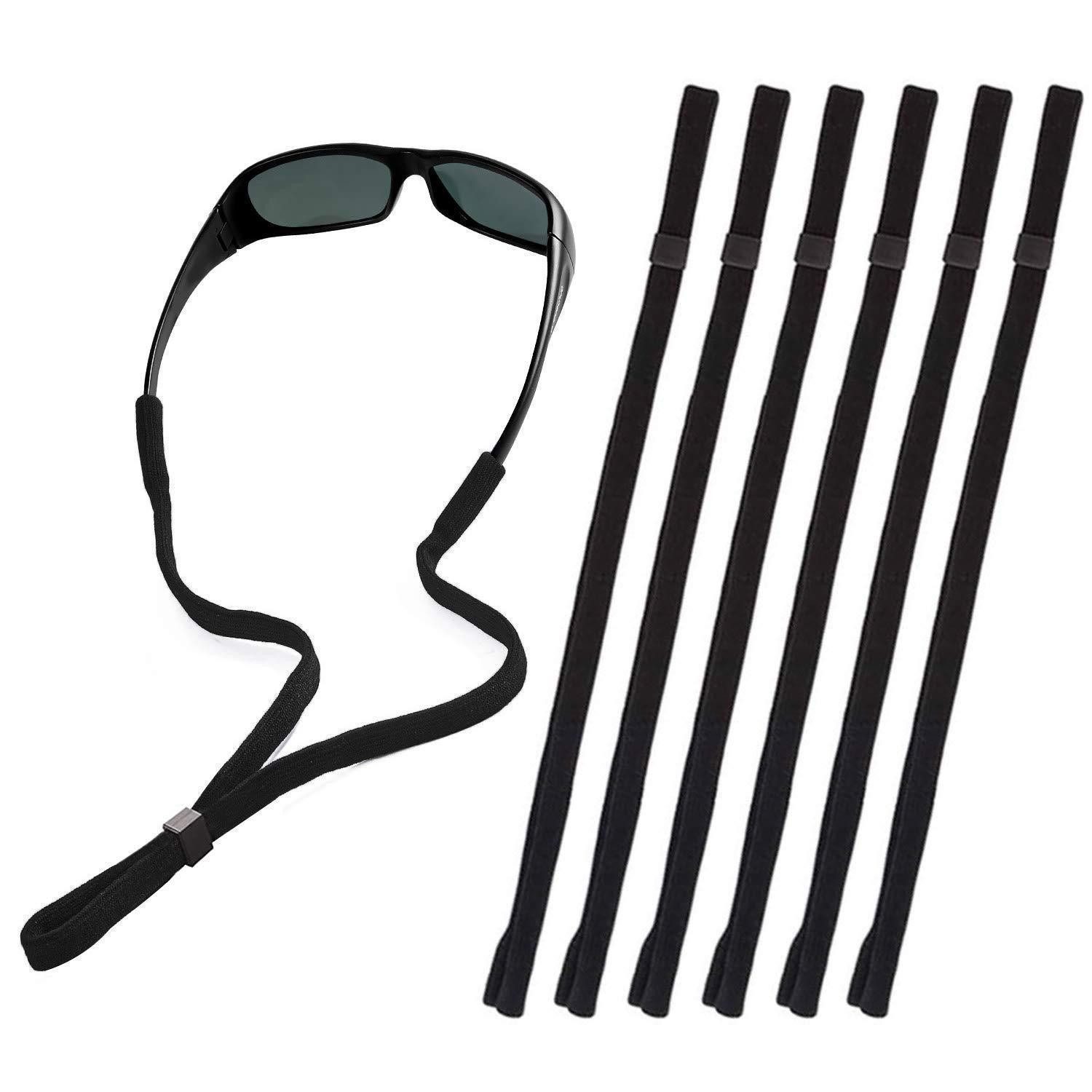 LuxusKollektion Brillenband Brillenband 6er-Pack Schwarz