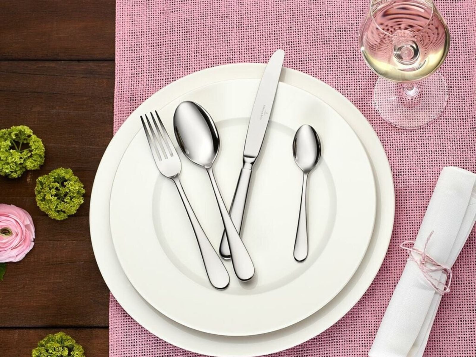 Villeroy & Boch Besteck-Set Oscar Tafelbesteck 4tlg, Edelstahl