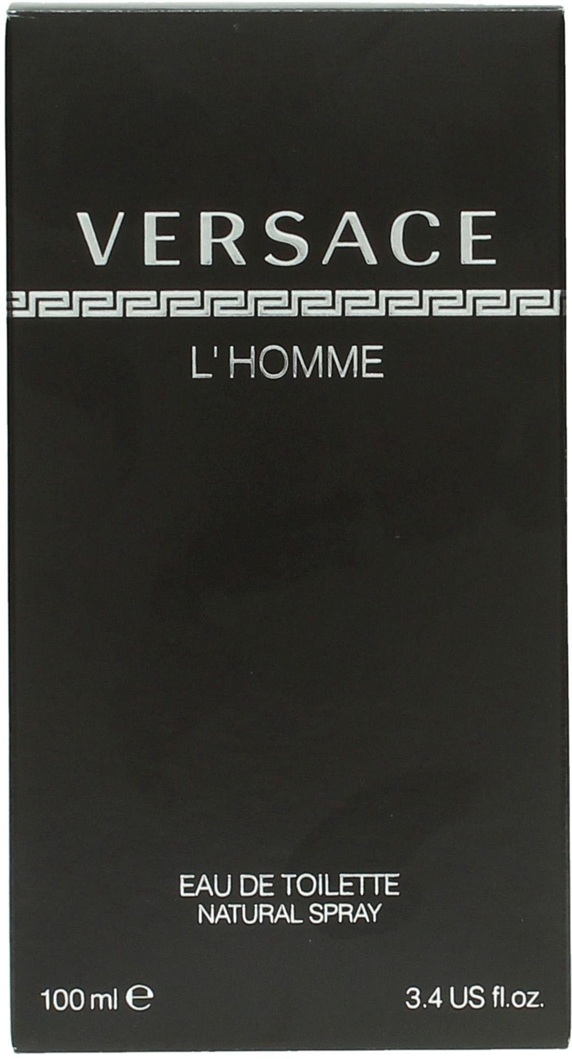 Versace Eau de Toilette L'Homme, mit orientalischer Duftnote