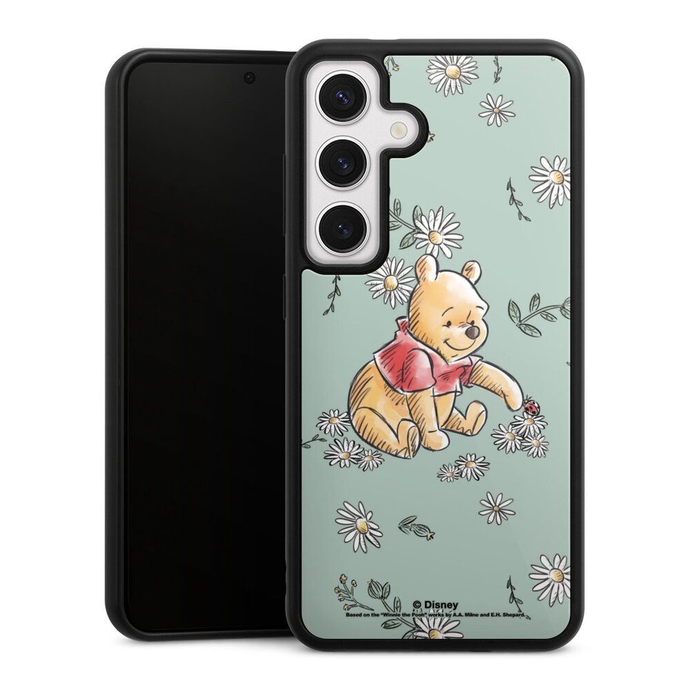 DeinDesign Handyhülle Winnie Puuh Disney Offizielles Lizenzprodukt Daisy and Bug Love, Samsung Galaxy S24 Gallery Case Glas Hülle