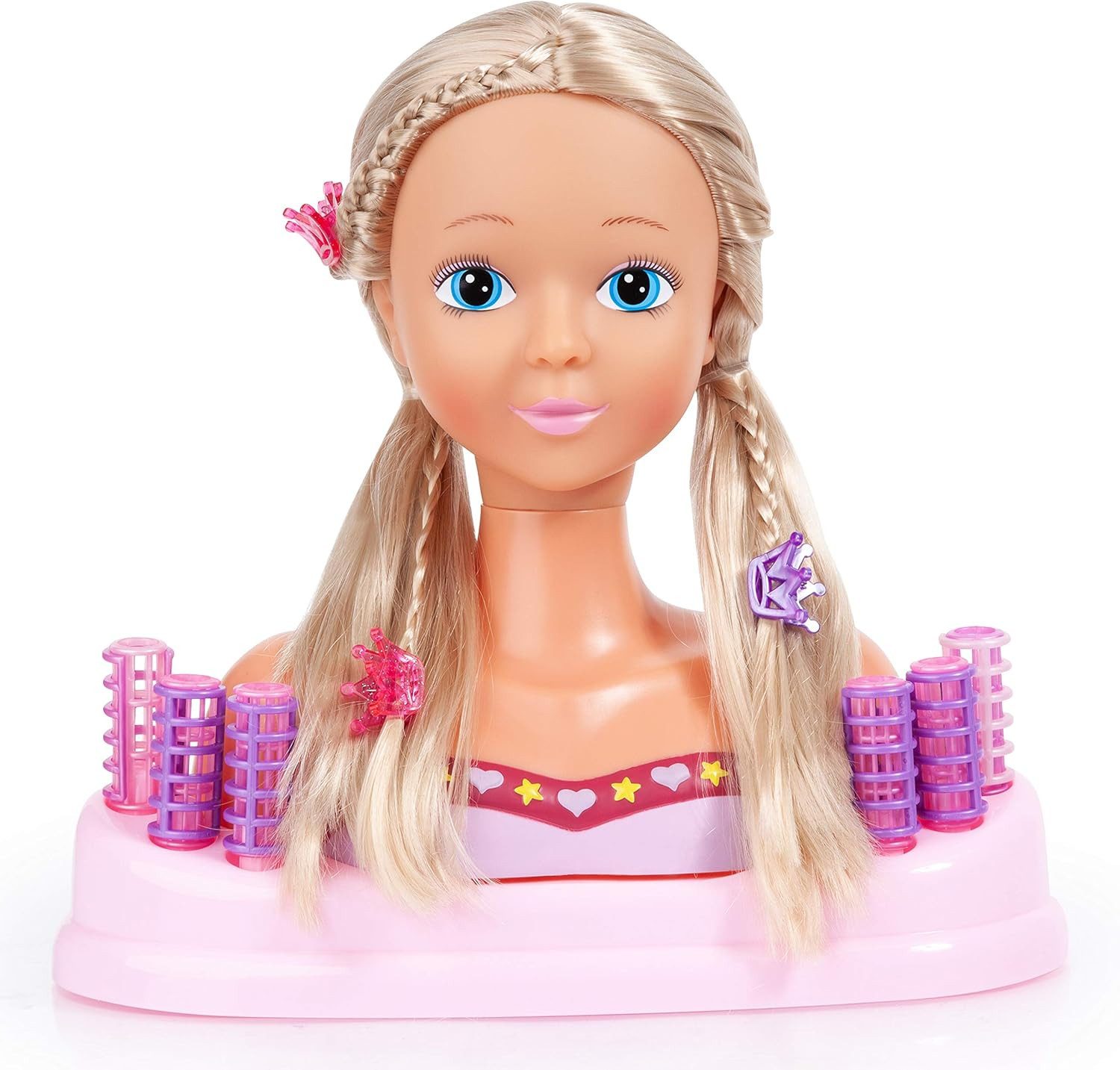 Vedes Spiel Amia Schmink- & Frisierkopf 27cm mit Zubehör