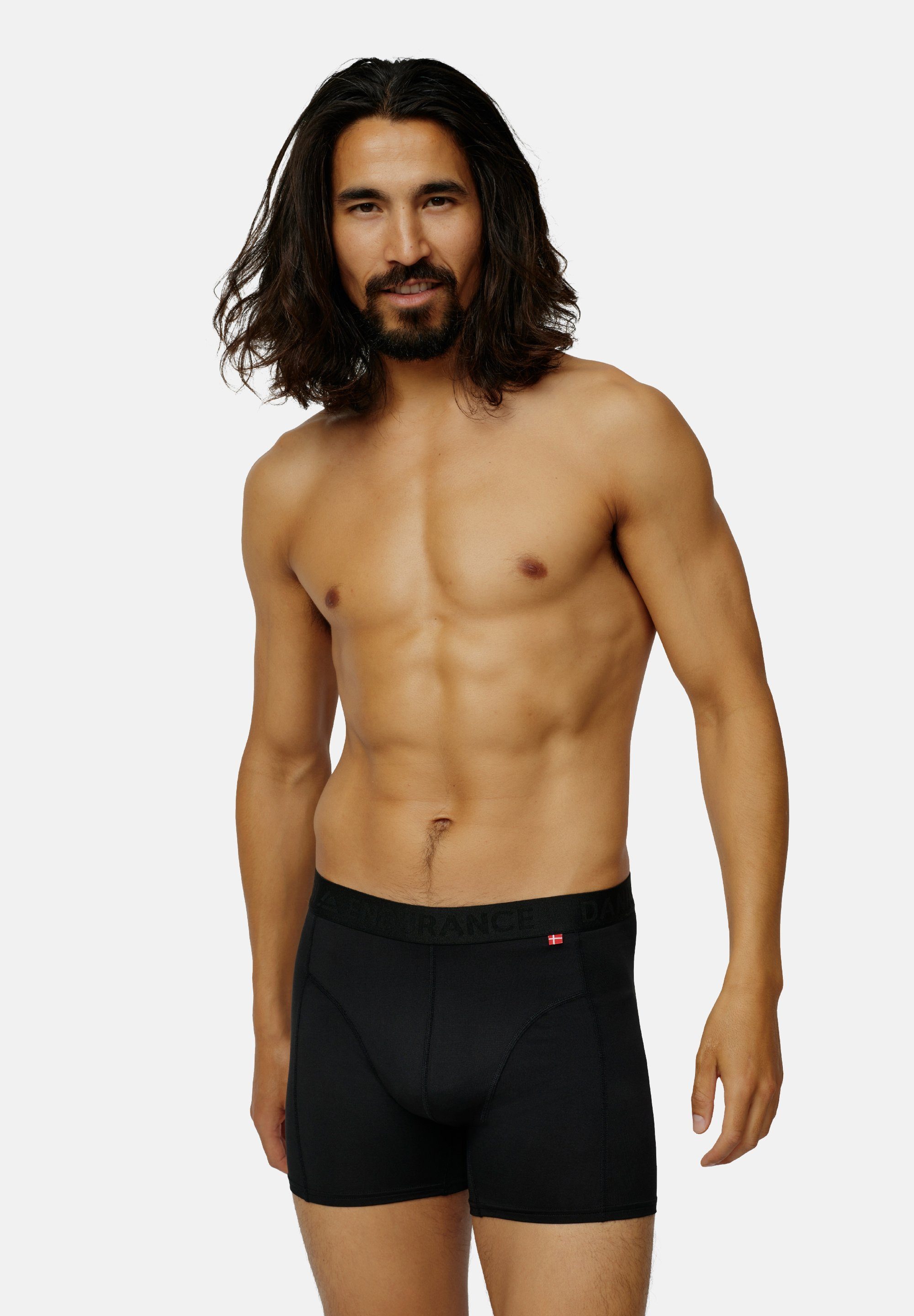 DANISH ENDURANCE Boxershorts Sports Trunks (6-St) Schnelltrocknende Sportunterhose, ohne Aufrollen & Verrutschen