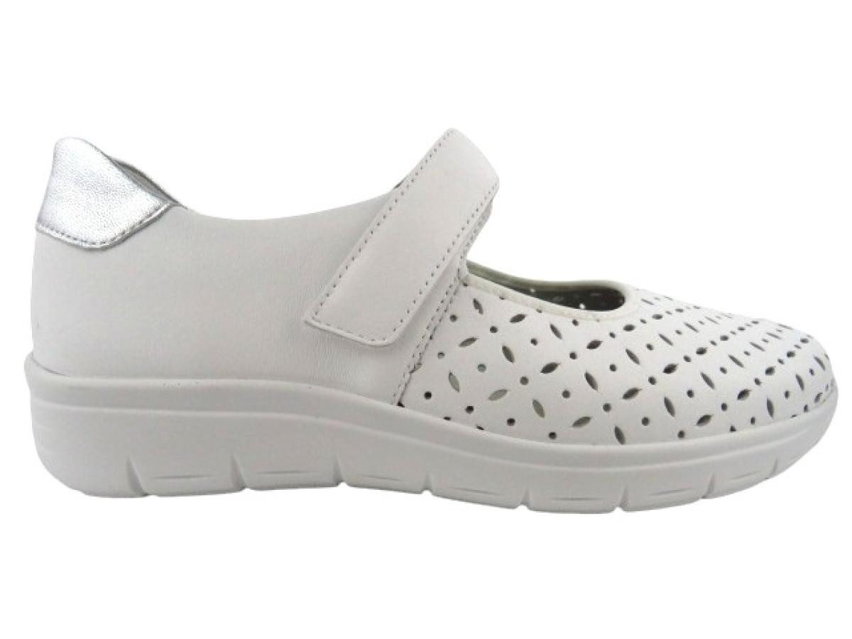 Semler Greta Nappa weiss H Ballerina