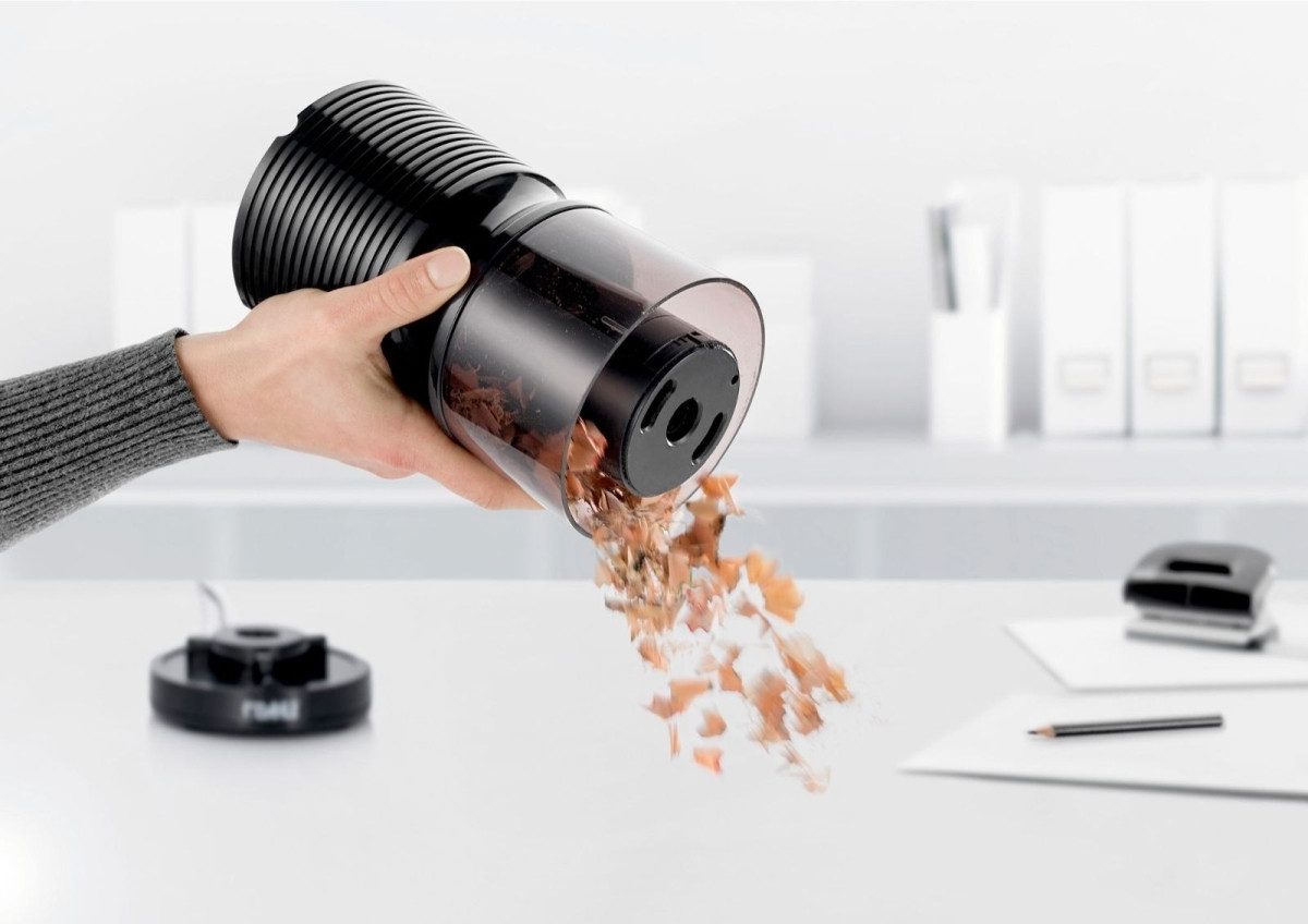 DAHLE Anspitzer Bleistiftspitzmaschine elektrisch 210 8-11mm schwarz (8 Stück)
