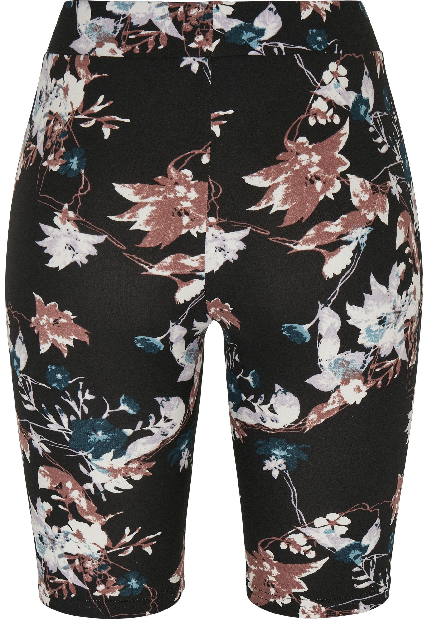 URBAN CLASSICS Radlerhose Urban Classics Damen Ladies Soft AOP Cycle Shorts günstig online kaufen