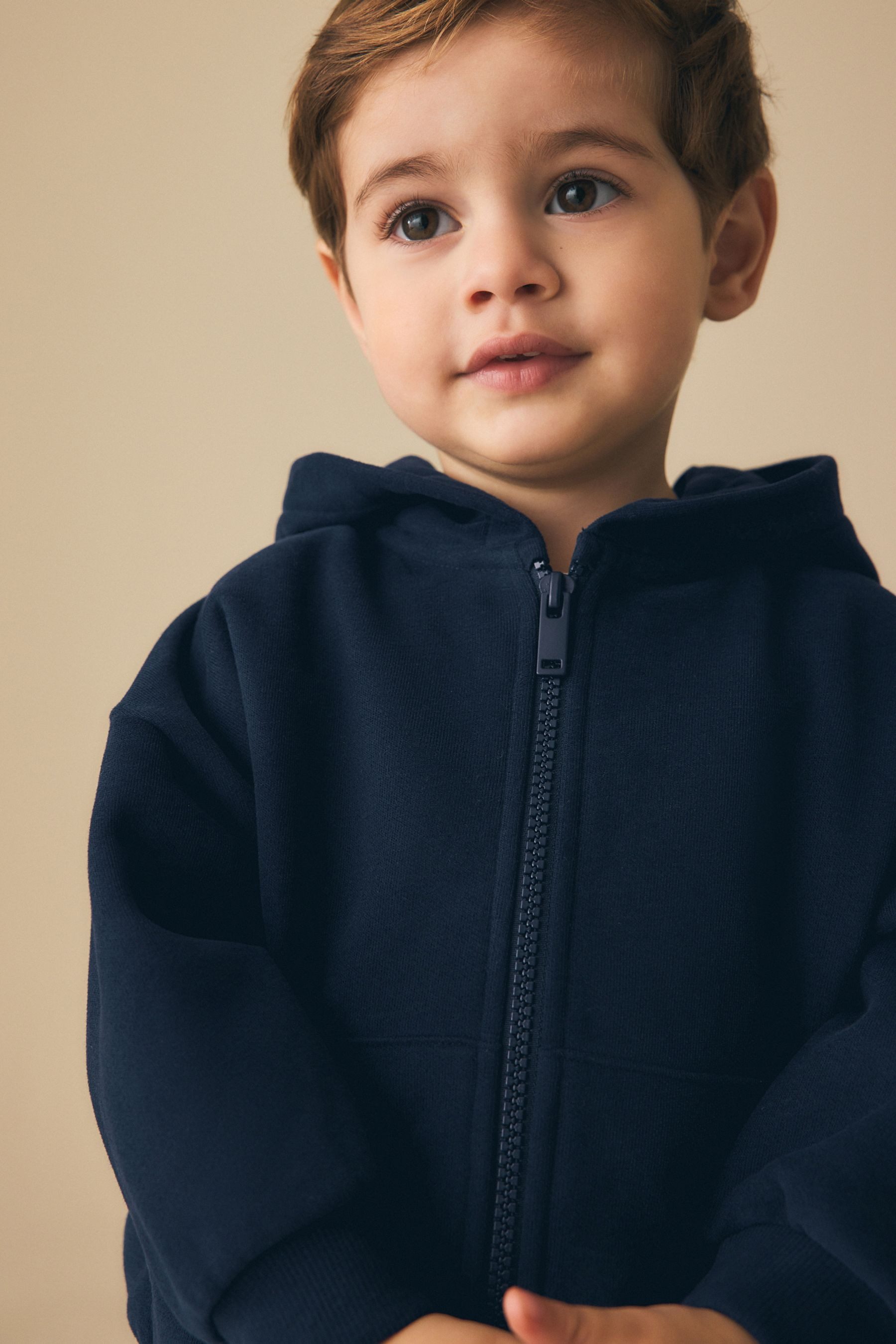 Next Hoodie Kapuzenjacke mit durchgehendem Reißverschluss (1-tlg)