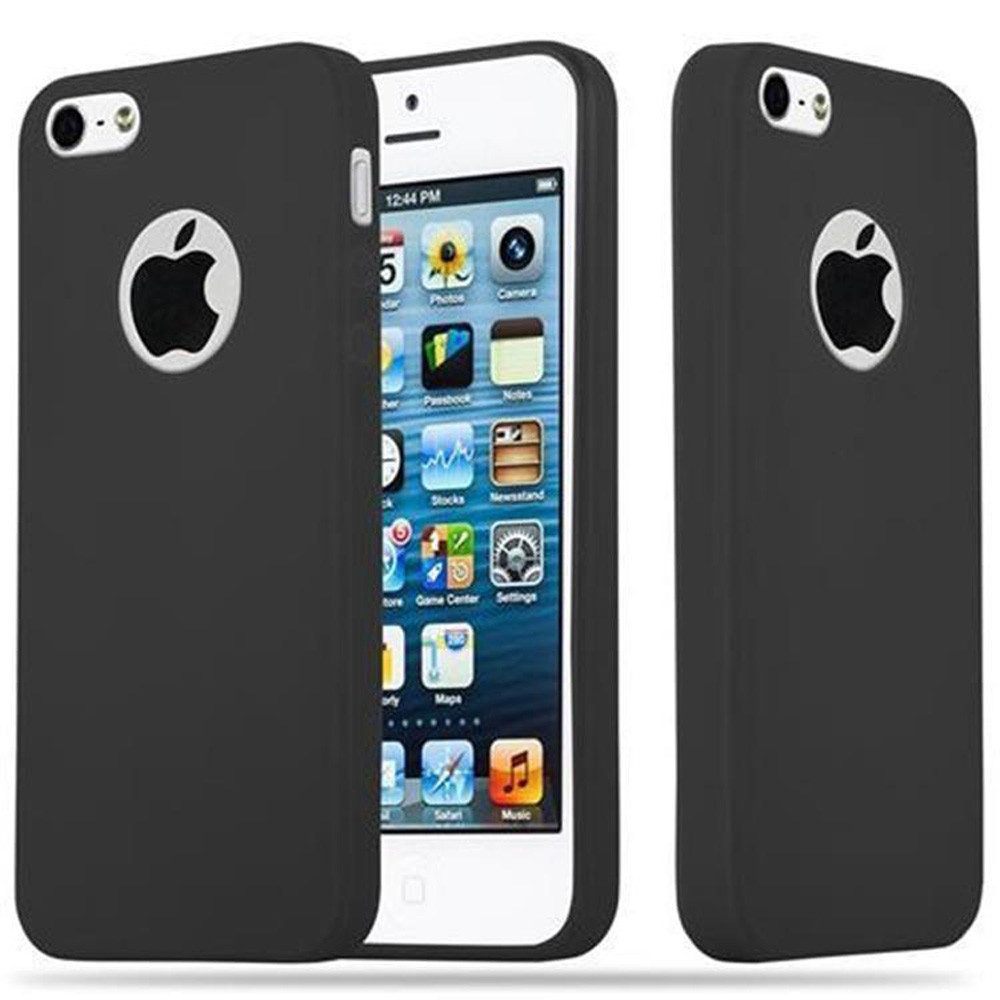 Cadorabo Handyhülle für iPhone 5 / 5S / SE 2016 Hülle Apple iPhone 5 / 5S / SE 2016, Flexible TPU Silikon Handy Schutzhülle - Hülle - ultra slim