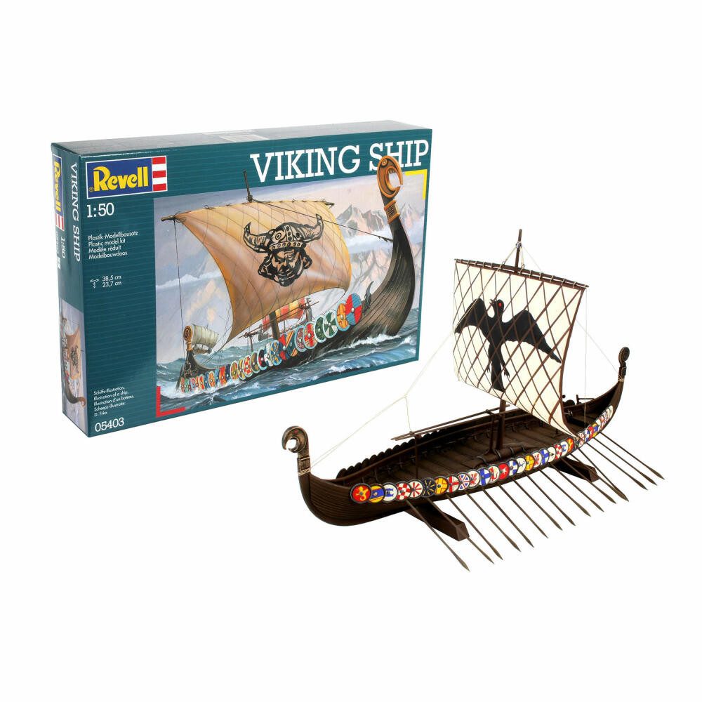 Revell® Modellbausatz Viking Ship, 05403, Maßstab 1:50, (131-tlg)
