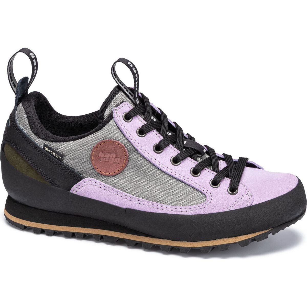 Hanwag Rotpunkt Low Lady GTX Hikingschuh Robuster und wasserdichter Low Cut Damen-Schuh für Alltag und Wandern