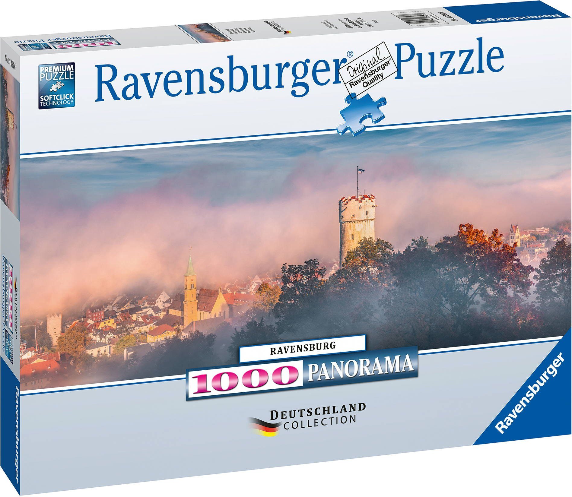 Ravensburger Puzzle 1000 Teile Puzzle Deutschland Collection Panorama Raven günstig online kaufen