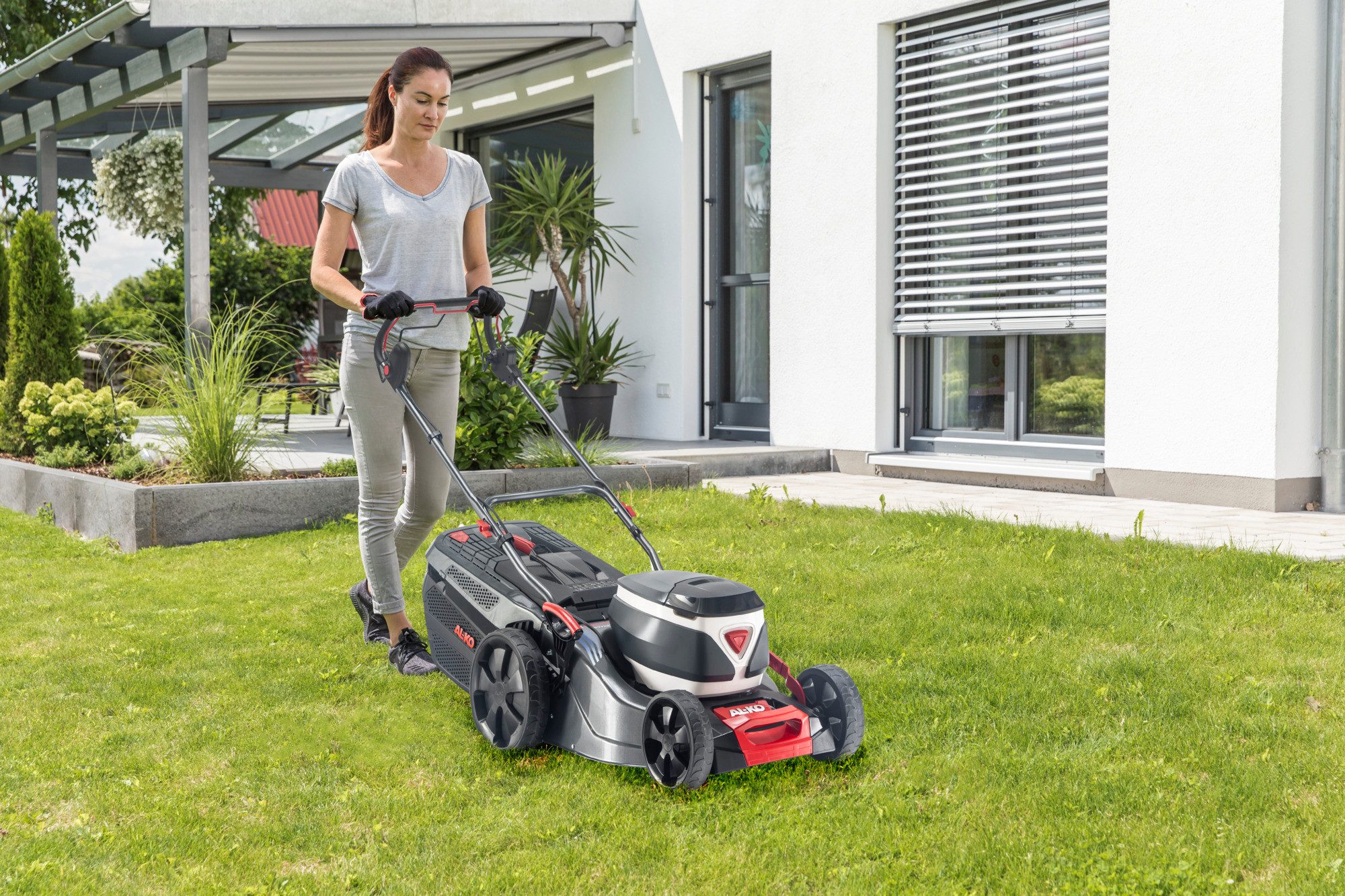 AL-KO Akkurasenmäher 51.4 Li SP Comfort, 51 cm Schnittbreite, inkl. Akku und Ladegerät