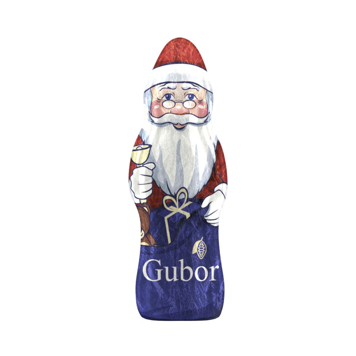 Riegelein Confiserie Schokolade, Riegelein Gubor Weihnachtsmann Edel-Vollmilchschokolade 100g