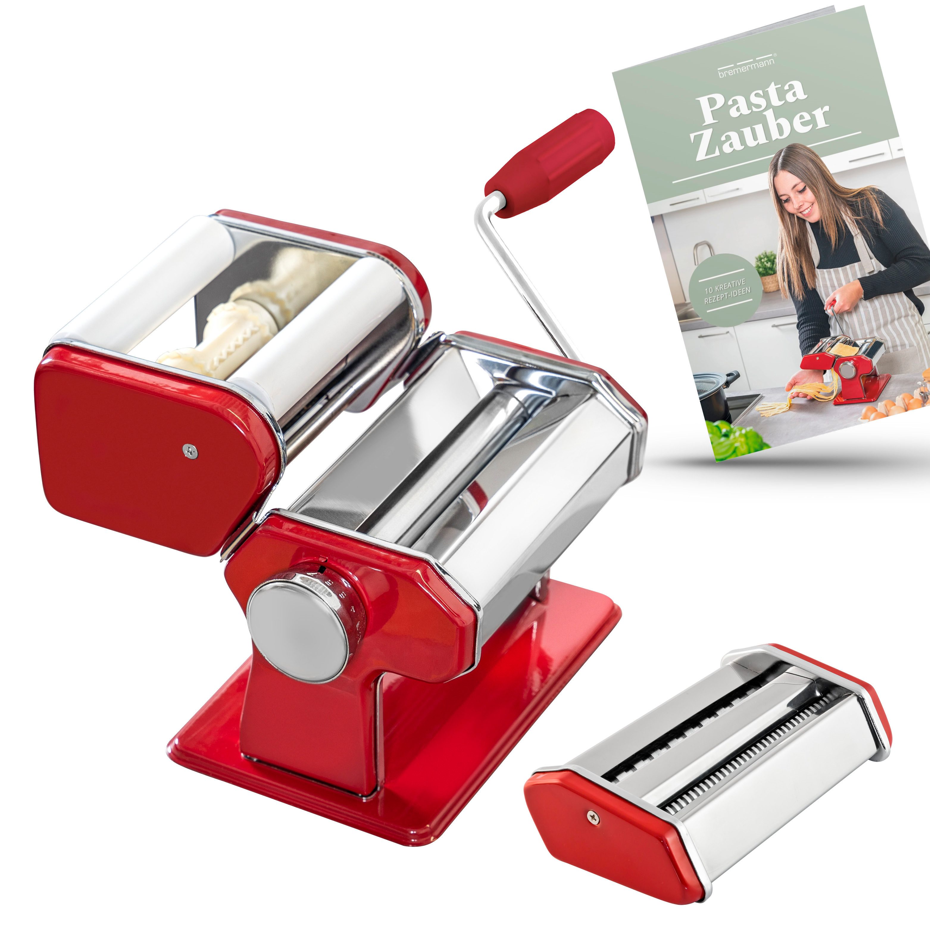 inkl. Rezeptbuch - für Spaghetti, Ravioli und Lasagne