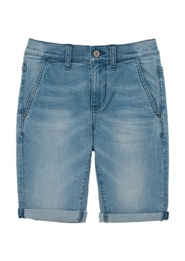 s.Oliver Jeansshorts Jeans-Bermuda Skinny Seattle / Slim Fit / Mid Rise / Skinny Leg Waschung