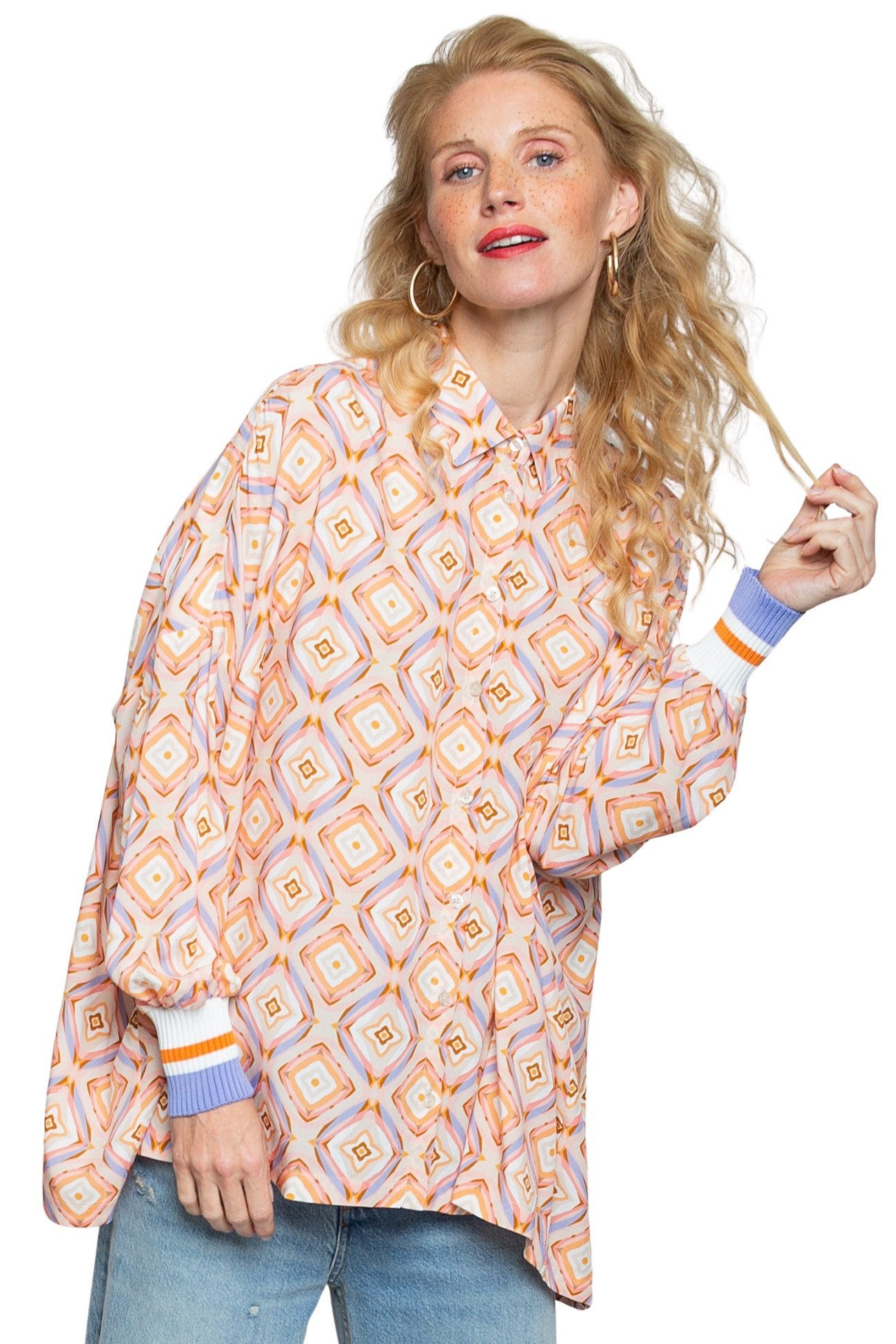 Emily Van Den Bergh Schlupfbluse Damenbluse 8799-913
