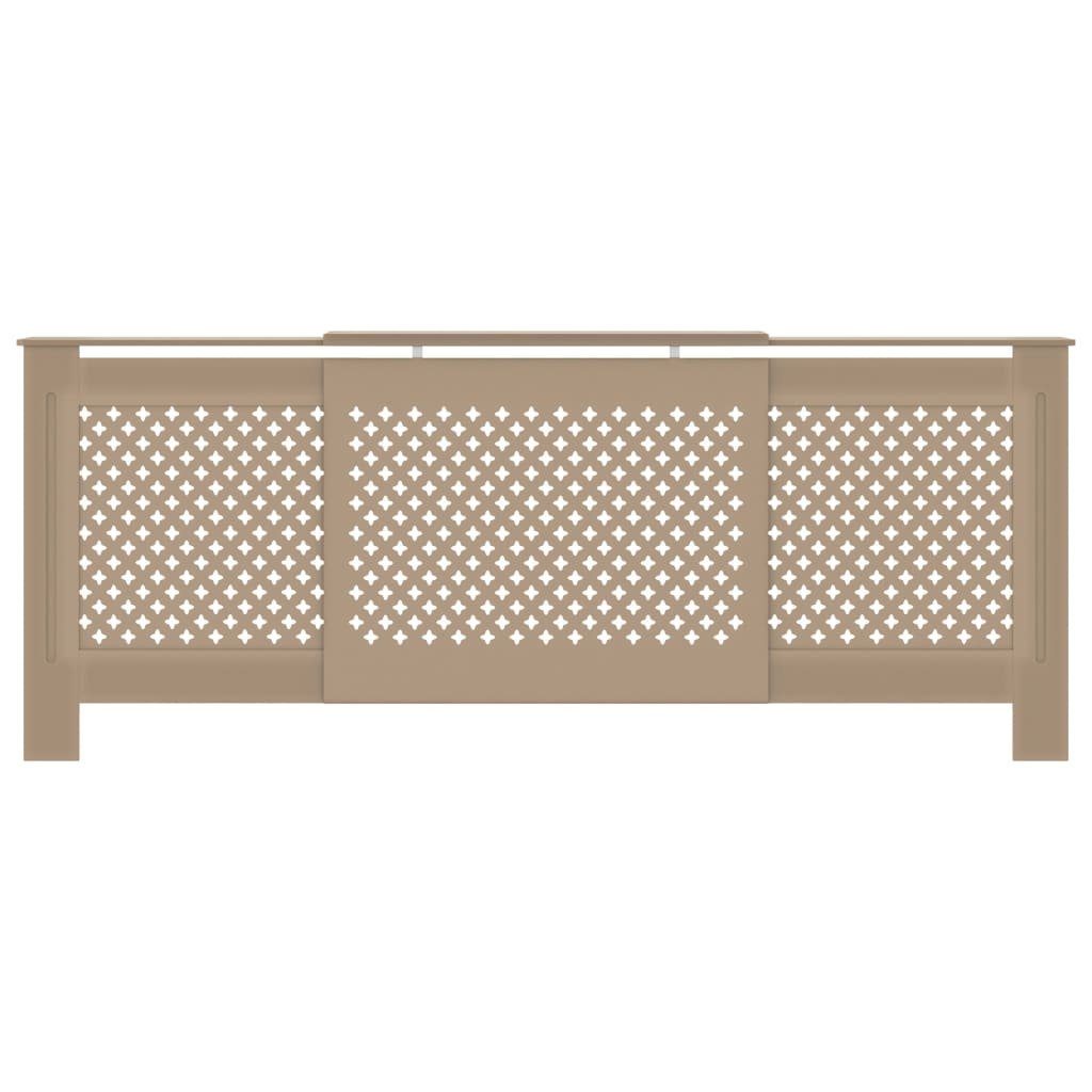 vidaXL Heizungsverkleidung 205 x 205 x 815 cm Heizungsverkleidung Heizungsabdeckung MDF Heizkörpe