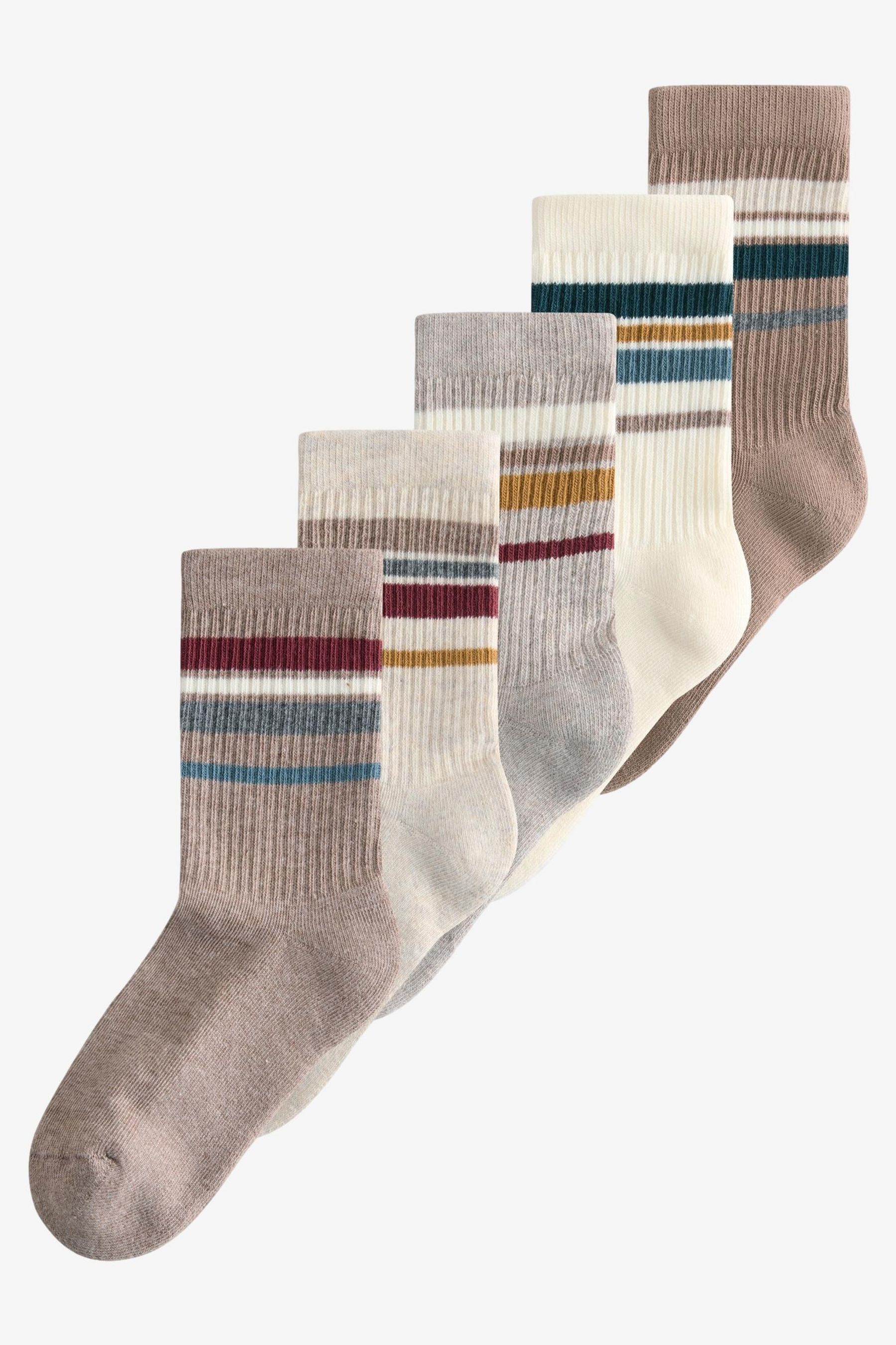 Next Kurzsocken Gerippte Socken mit hohem günstig online kaufen