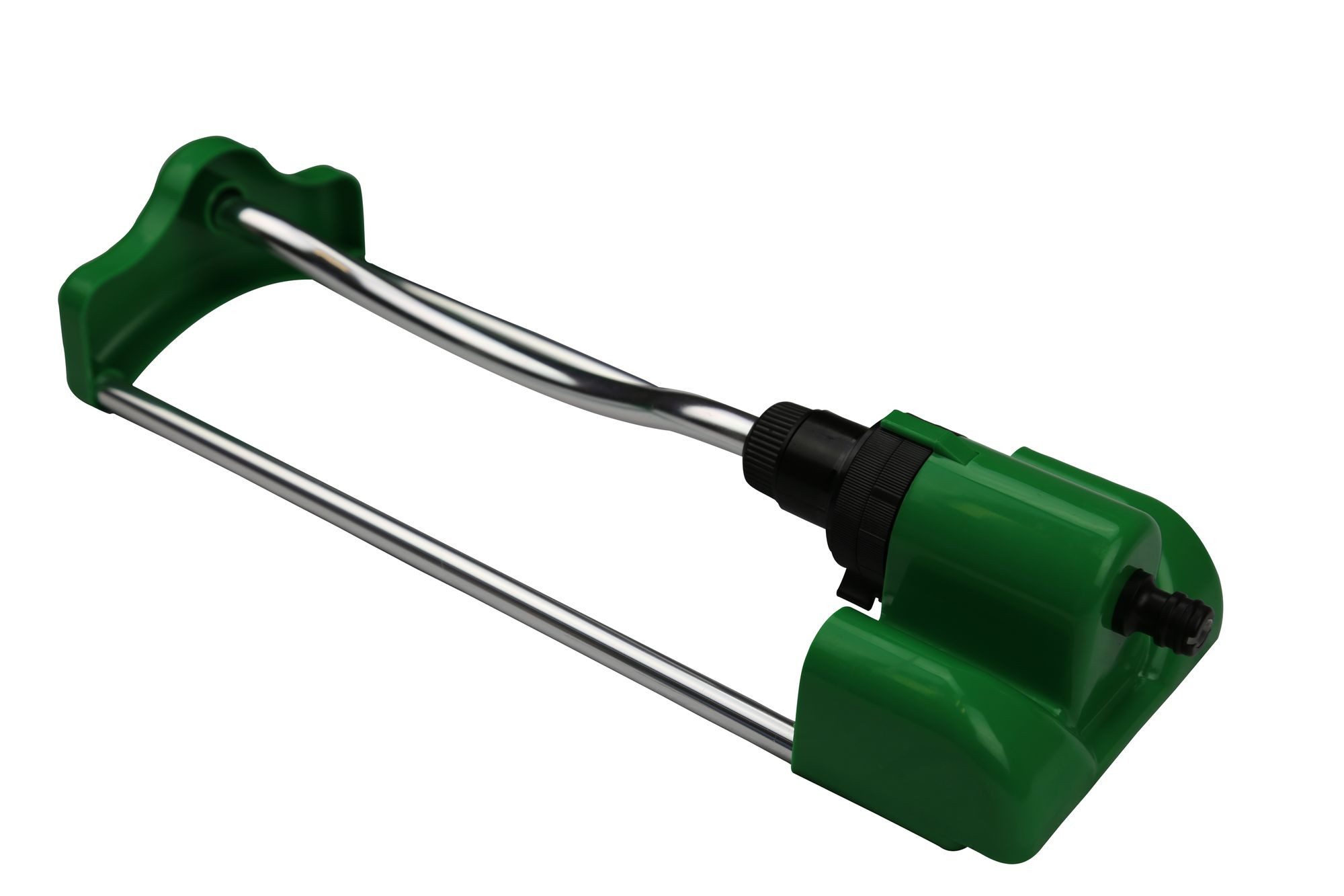 Jardinion Bewässerungssystem Sprinkler Rasensprenger, (41 x 14 x 8.5cm, 1-tlg), Beregnung Schwenkregner Bewässerungssystem Grün, Gartensprenger