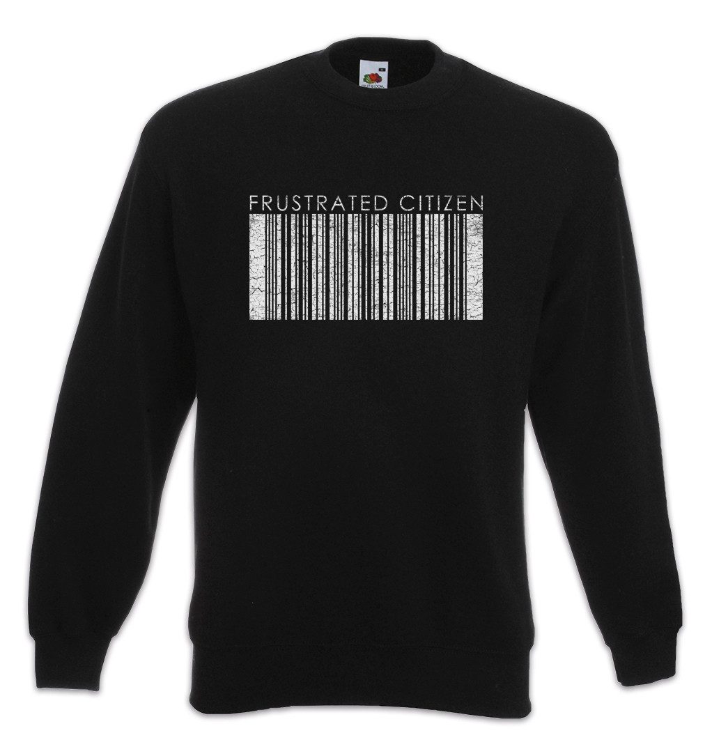 Sweatshirt Frustrated Citizen Sweatshirt EAN Barcode Scanner Digitalisierung