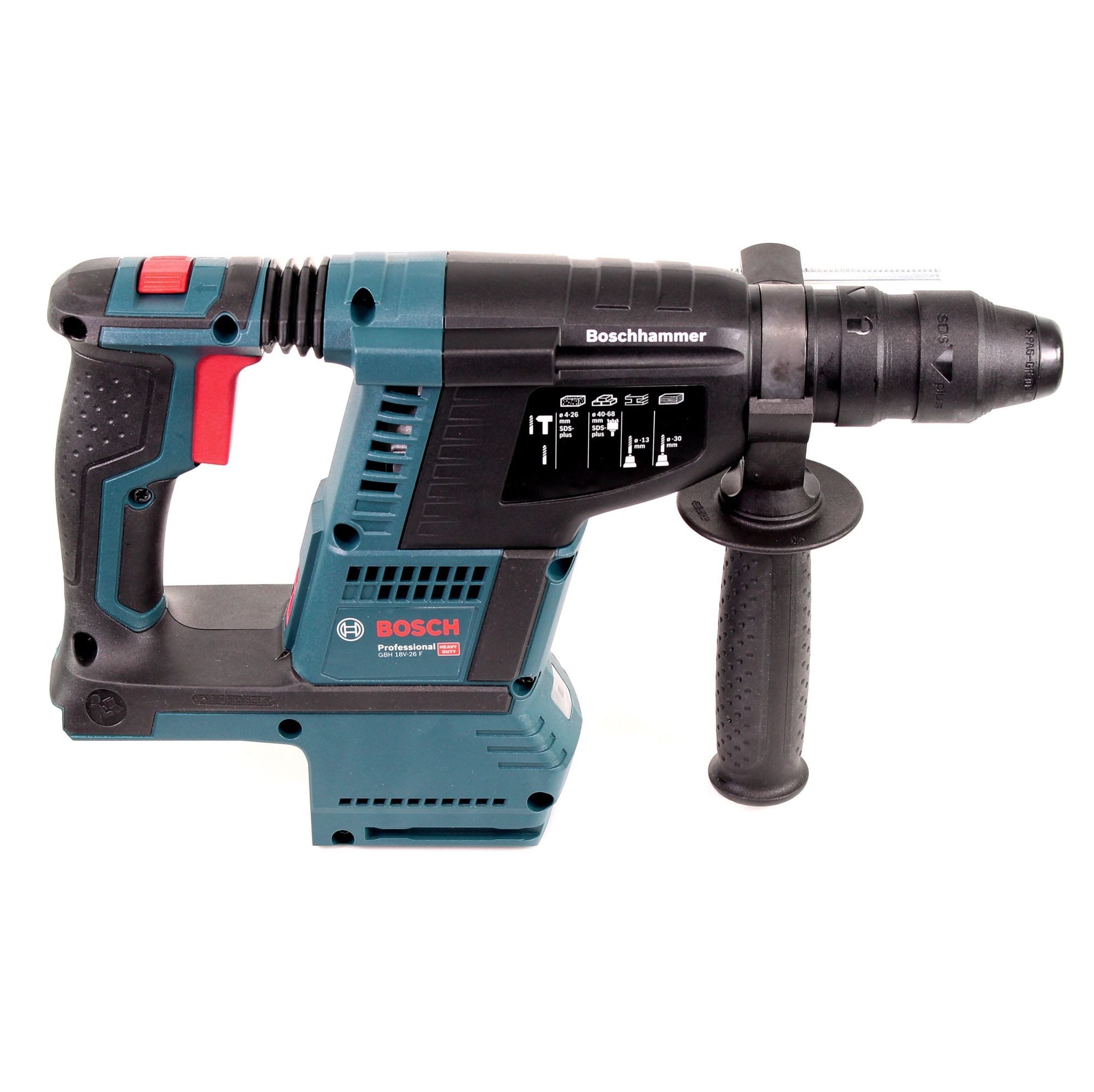 Bosch Professional Akku-Bohrhammer GBH 18V-26 Professional 18 V 2,6 J SDS-PLUS Solo (0611909000) – Bild 5 von 5