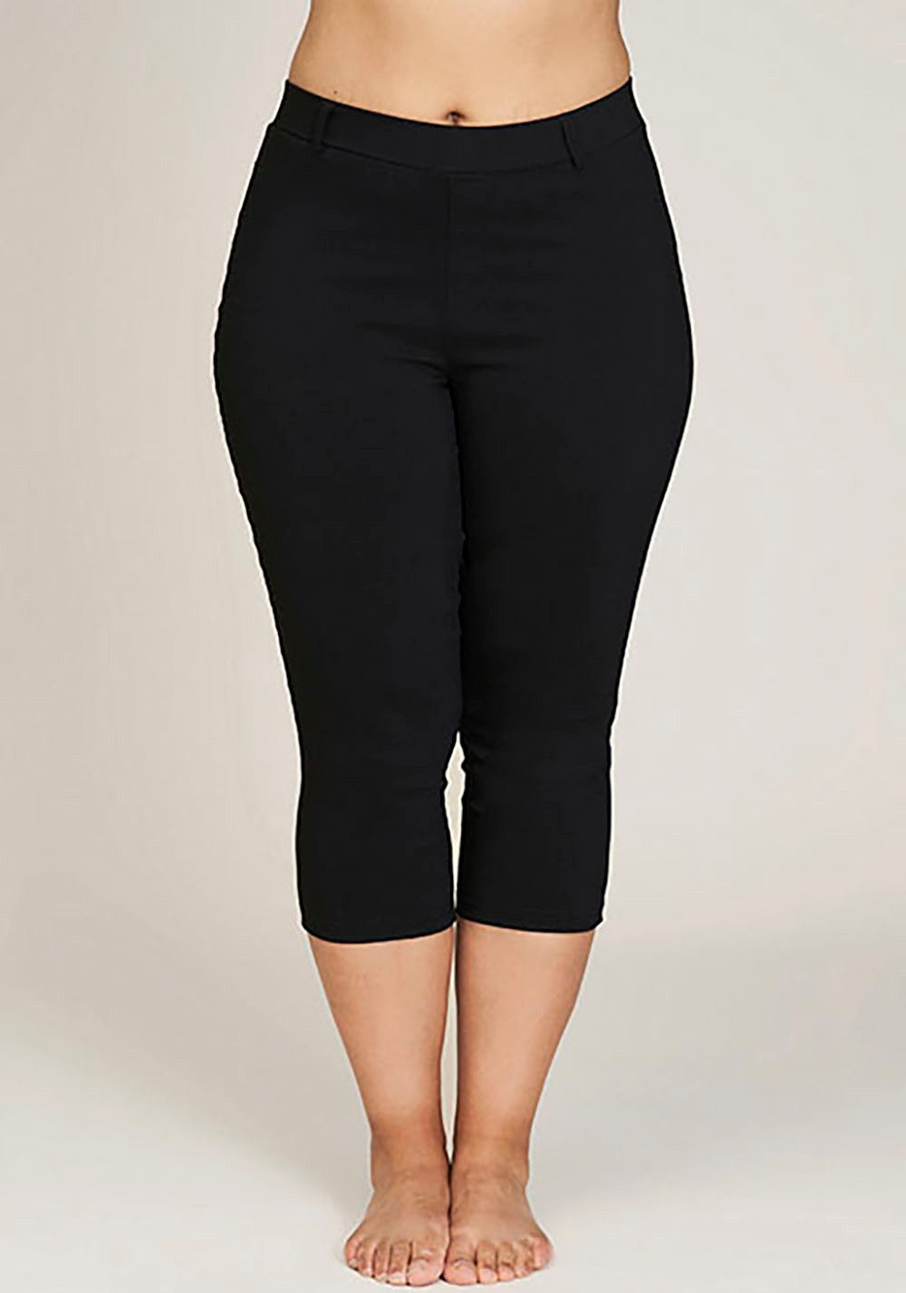 SANDGAARD Caprileggings Sommerhose mit Elasthan und Schlitz günstig online kaufen