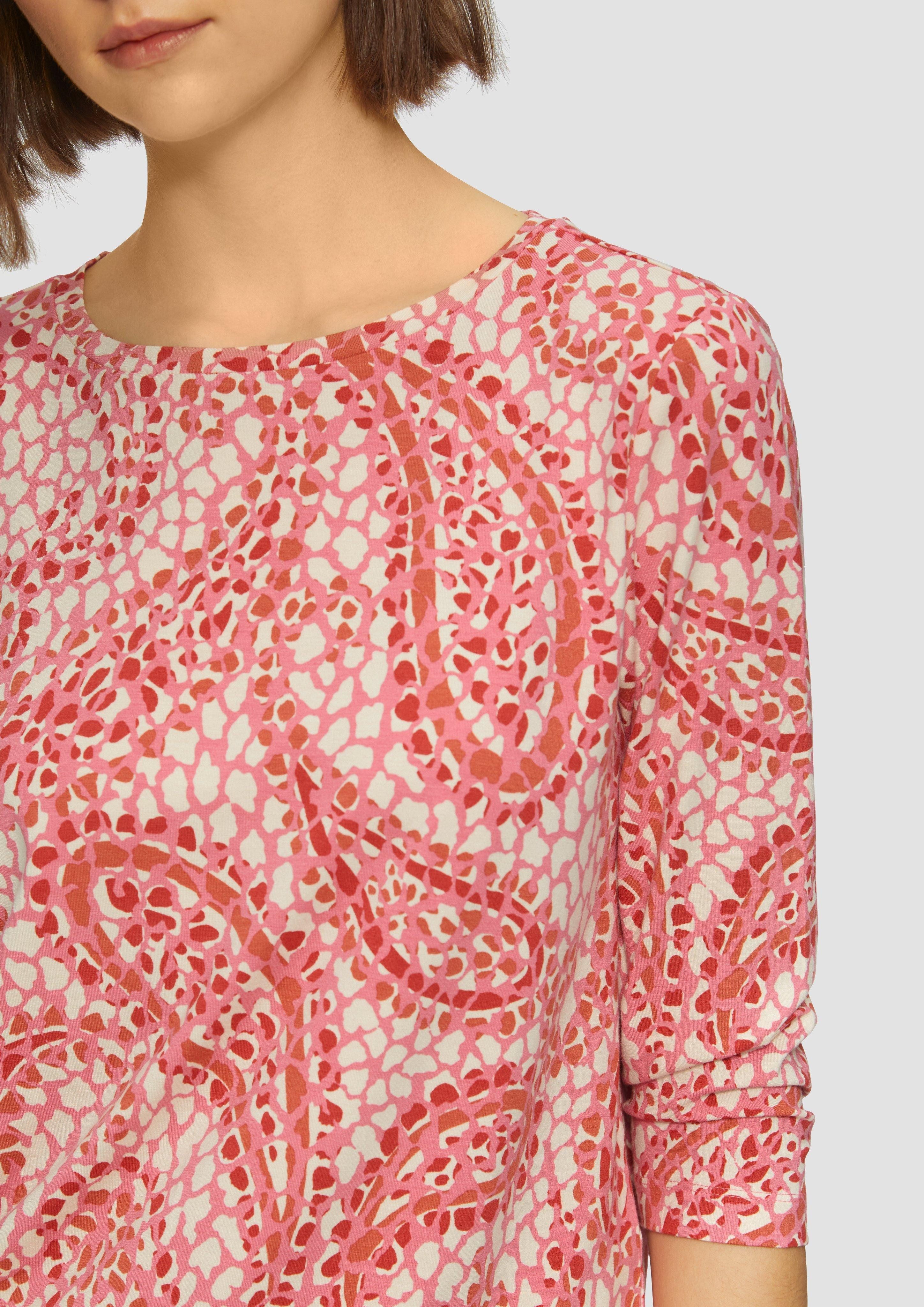 s.Oliver 3/4-Arm-Shirt Shirt aus Viskosestretch in günstig online kaufen