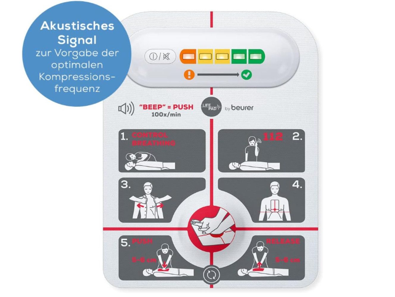 BEURER Reanimationshilfe LifePad®Reanimationshilfe by Beurer