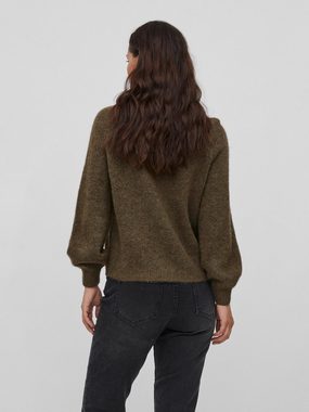 Vila Strickpullover Jamina (1-tlg) Plain/ohne Details