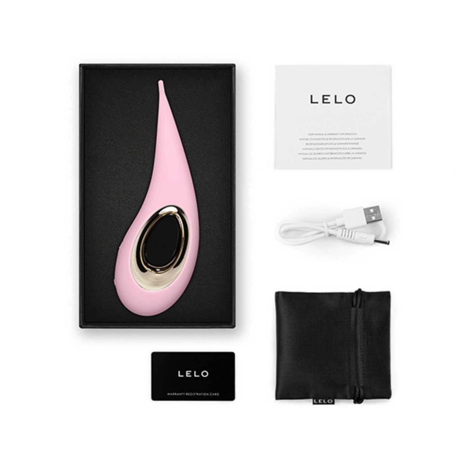Lelo Klitoris-Stimulator Lelo rosa Pin - Point Klitoris-Stimulator DOT