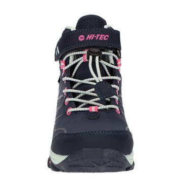 HI-TEC work Hi-Tec Blackout Mid WP Jr marineblau/pink Wanderschuh