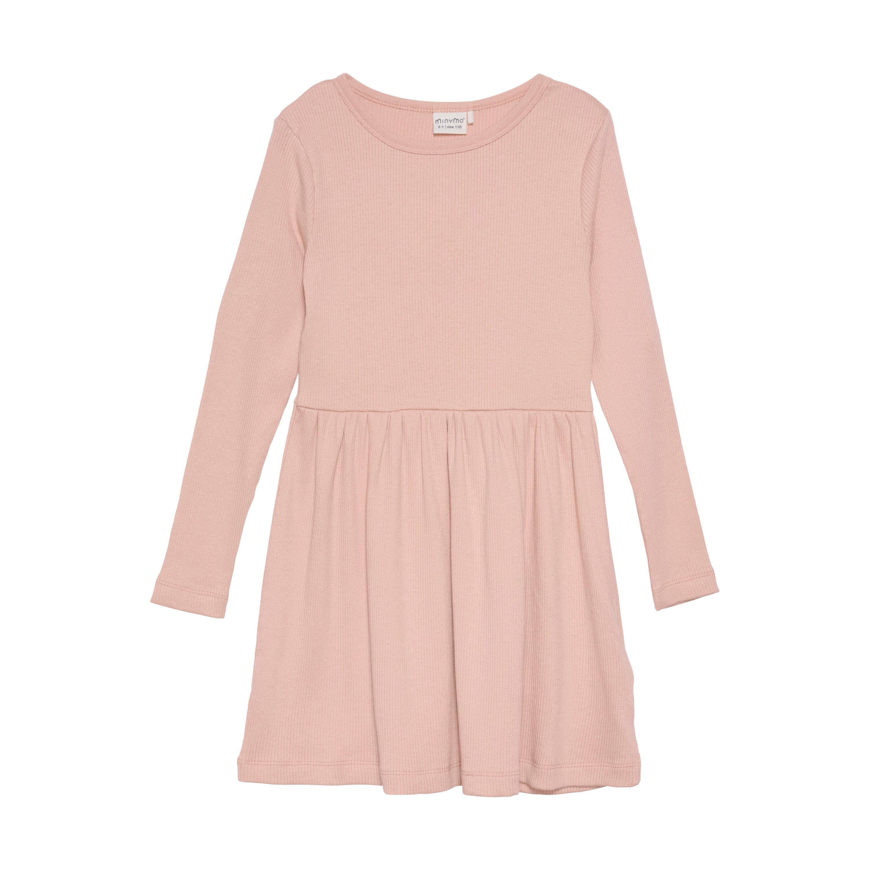 Misty - Rose Girl (524) Minymo 6175 MIDress LS Jerseykleid Rib