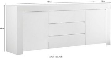 INOSIGN Sideboard Amalfi, Breite 190 cm