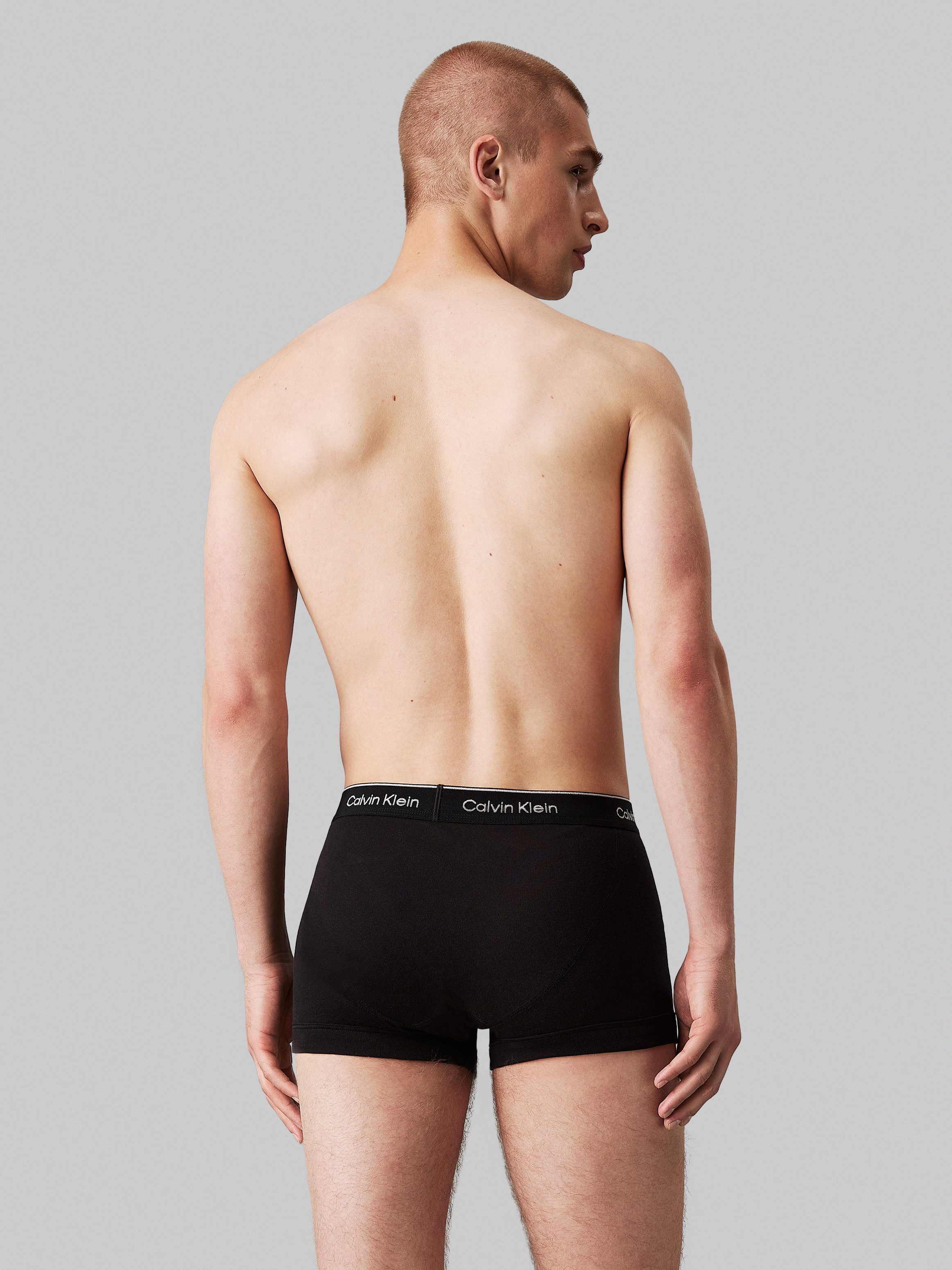 Calvin Klein Underwear Trunk TRUNK 3PK (Packung, 3er-Pack) mit Logo-Elastikbund