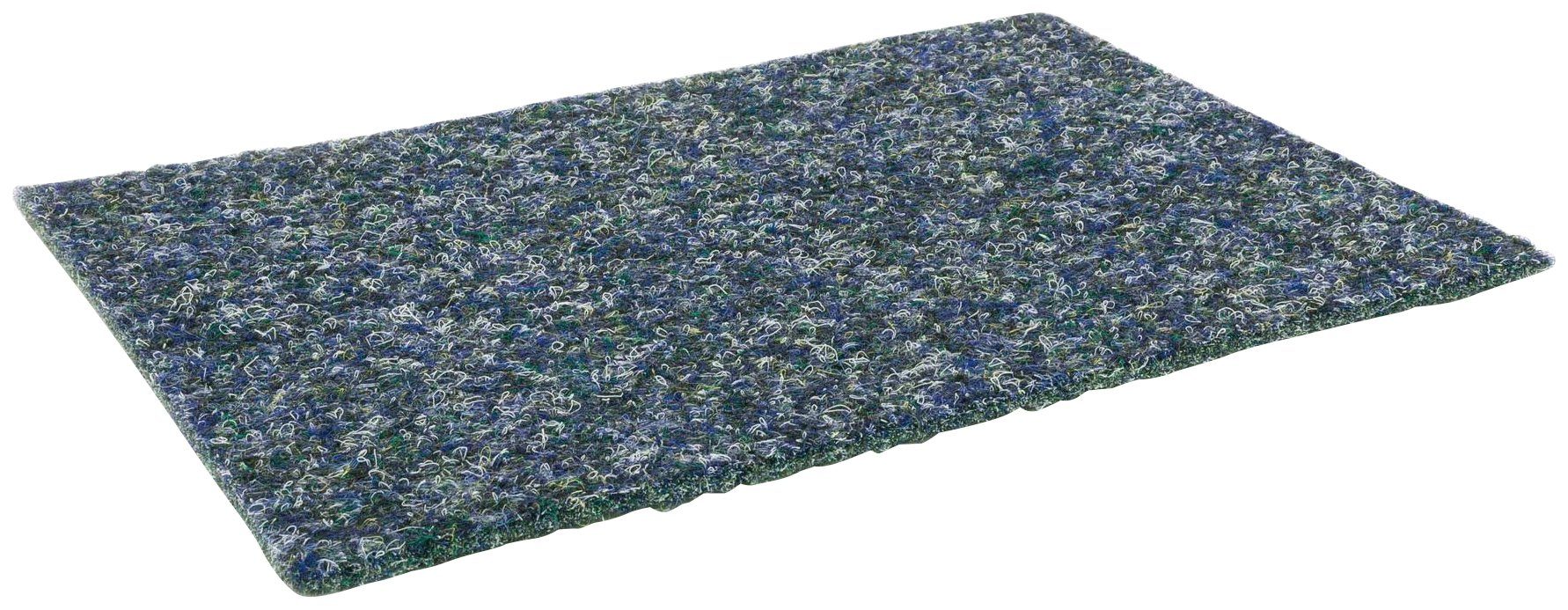 Nadelvliesteppich MERLIN, Primaflor-Ideen strapazierfähig besonders Nadelvlies, rechteckig, blau Textil, Flachgewebe, 5,2 Höhe: & in meliert, robust mm