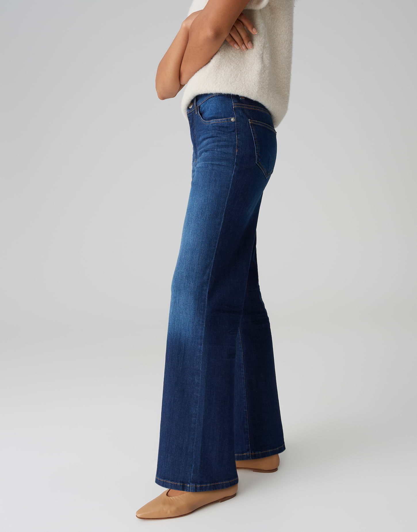 OPUS PANTS Weite Jeans Melly modern