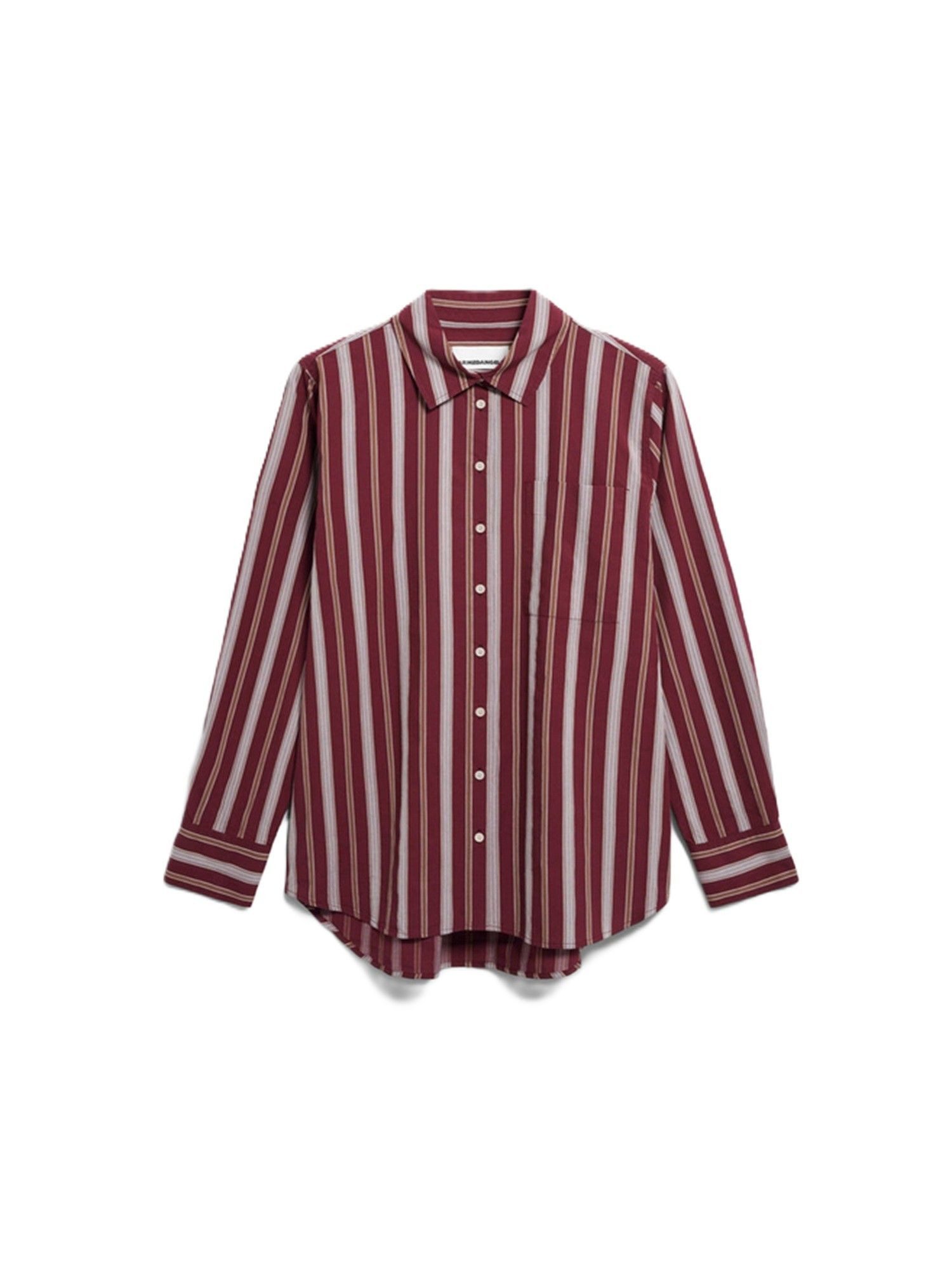Armedangels Shirtbluse STRIPE LOOSE SHIRT BLOUSE