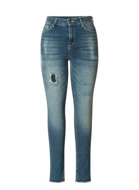 YEST Straight-Jeans Ann Essential im Destroyed-Look
