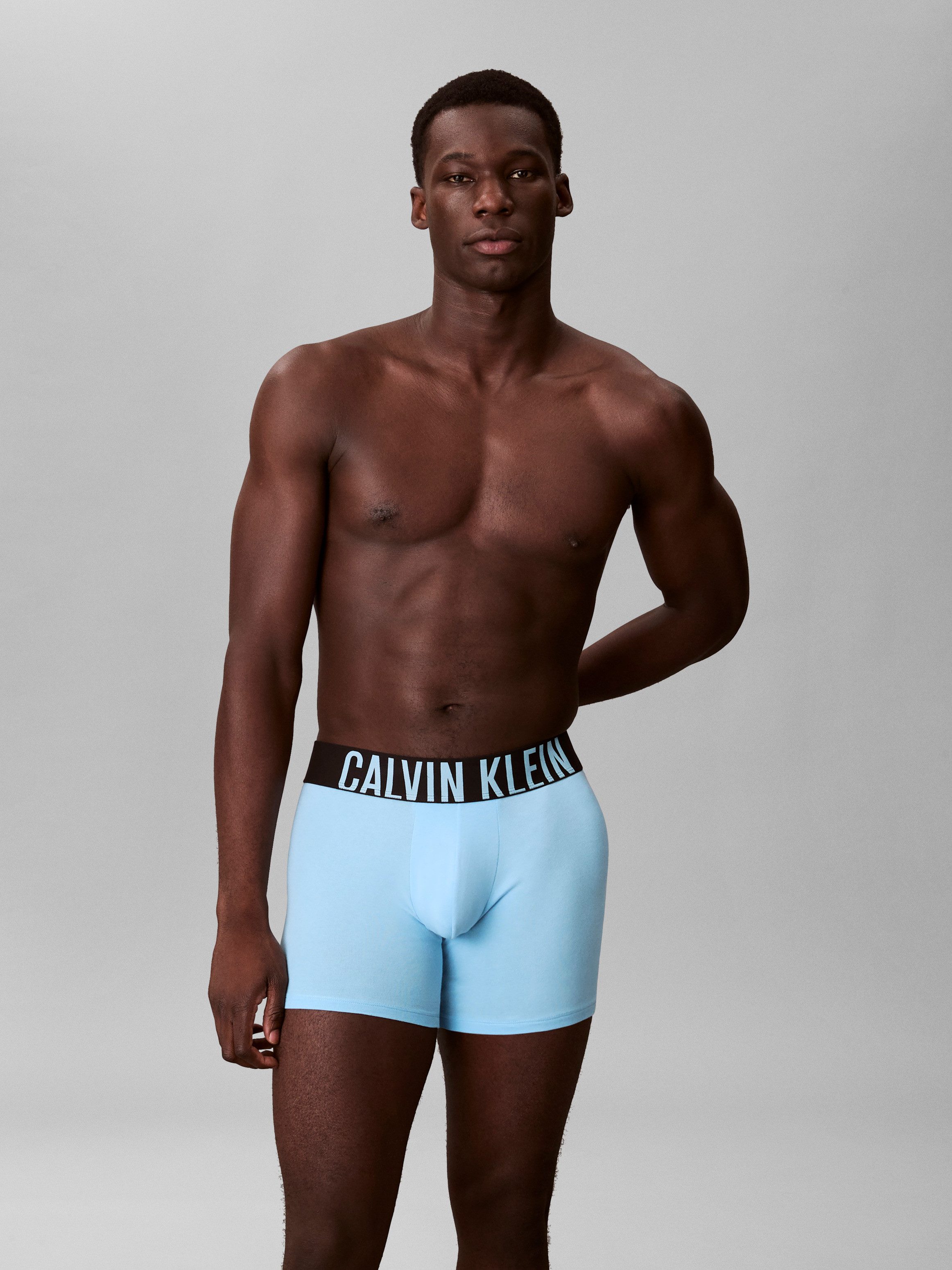 Calvin Klein Underwear Boxer BOXER BRIEF 3PK (Packung, 3-St., 3er) mit Logo-Stretchbund