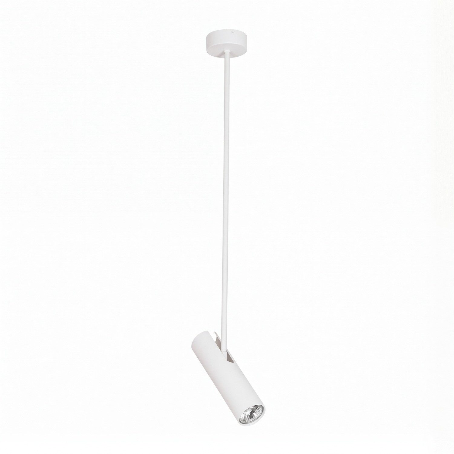 Licht-Erlebnisse Deckenstrahler EYE, ohne Leuchtmittel, Weiße Deckenlampe Metall modern Spot Flur Schlafzimmer Hängeleuchte
