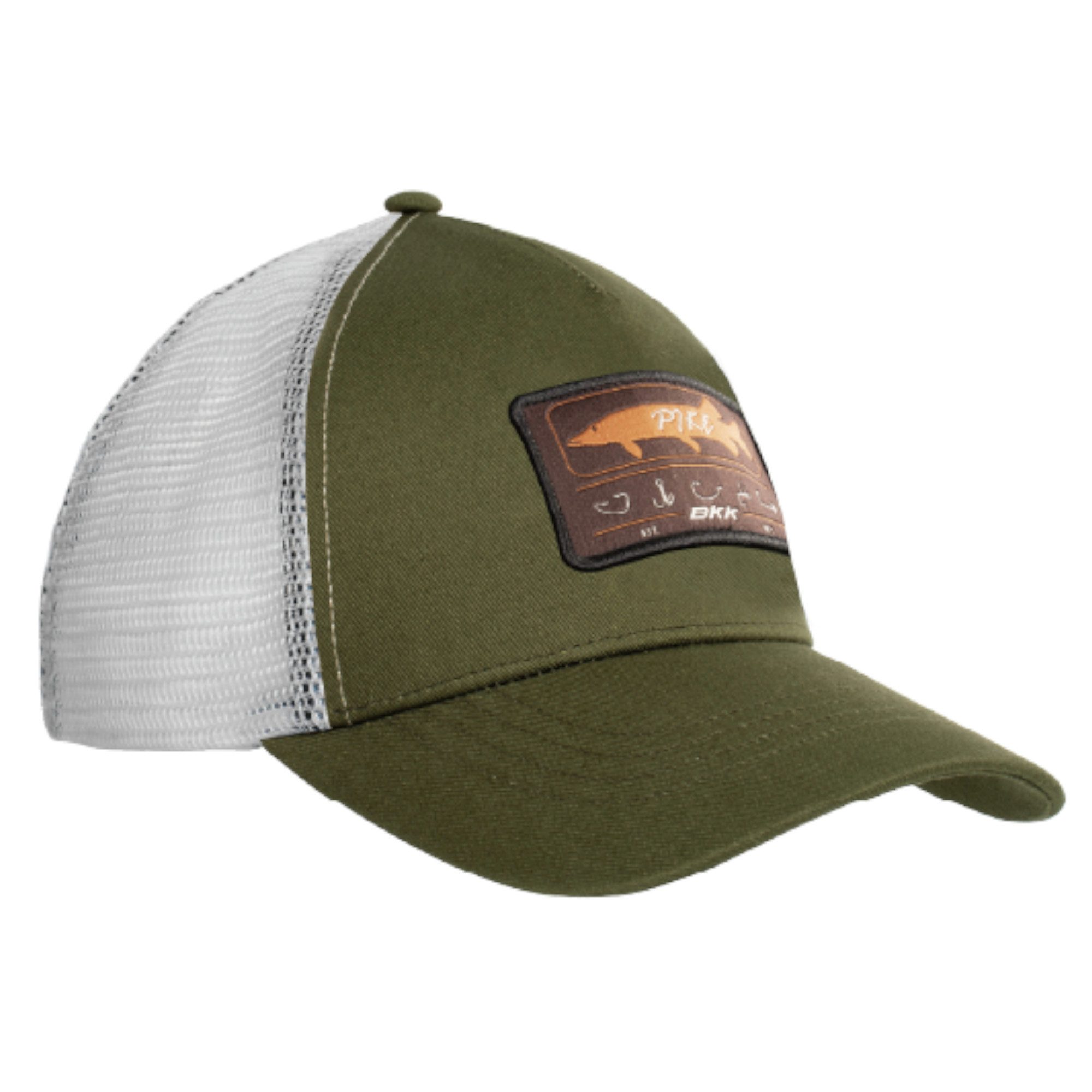 BKK Trucker Cap BKK Pike Trucker Hat-Green, One Size