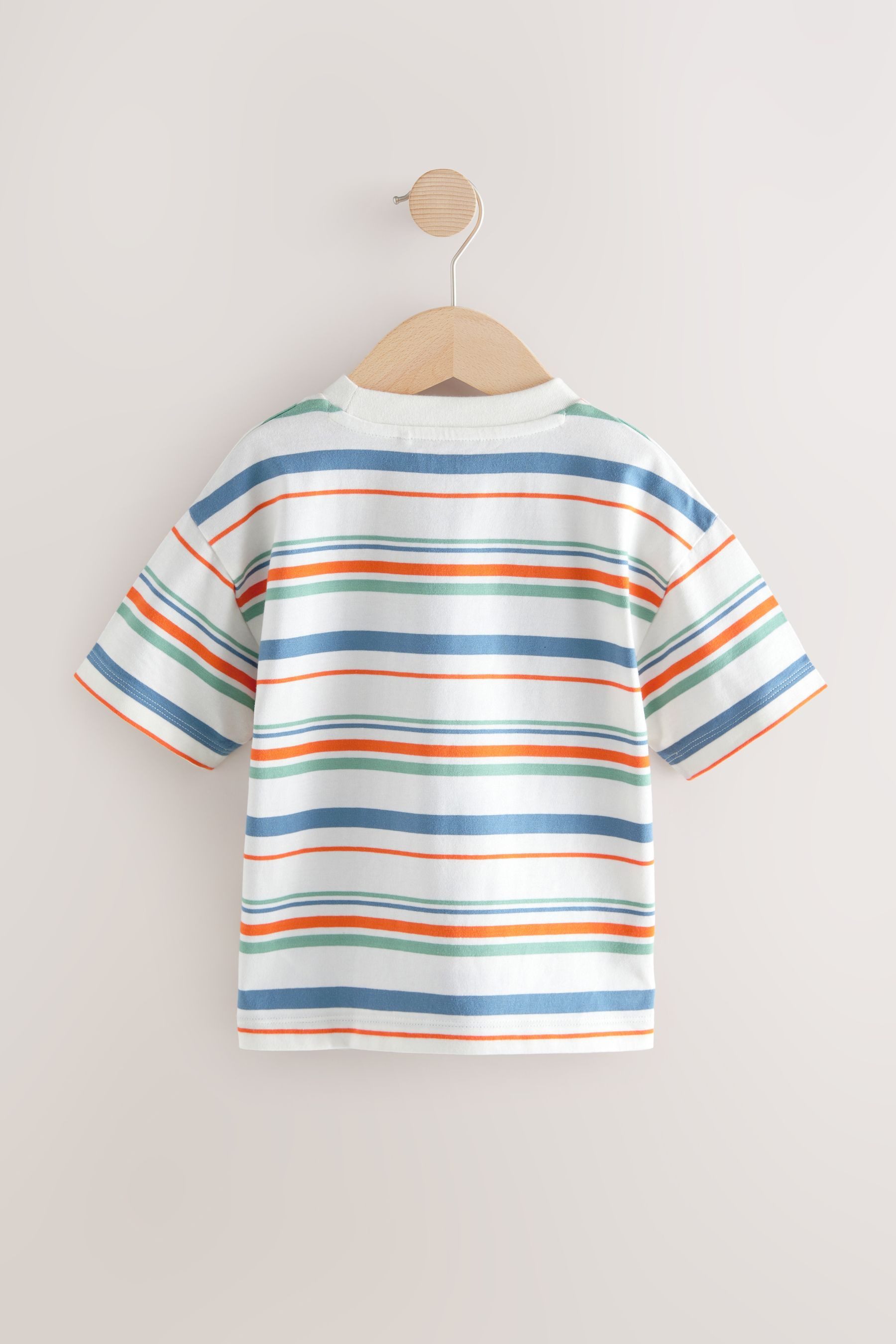 Next T-Shirt Gestreiftes T-Shirt aus 100 % günstig online kaufen