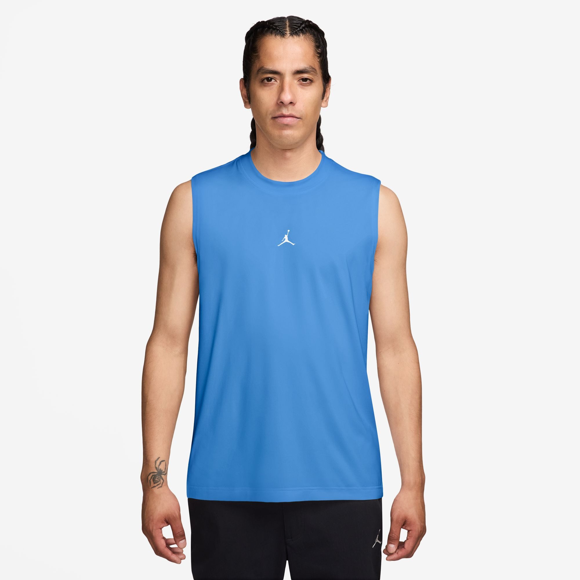 Jordan Trainingstop Jordan Sport Essentials Men's Dri-FIT Sleeveless Top ärmeloses Design, mit Rundhalsausschnitt, aus Polyester und Elasthan